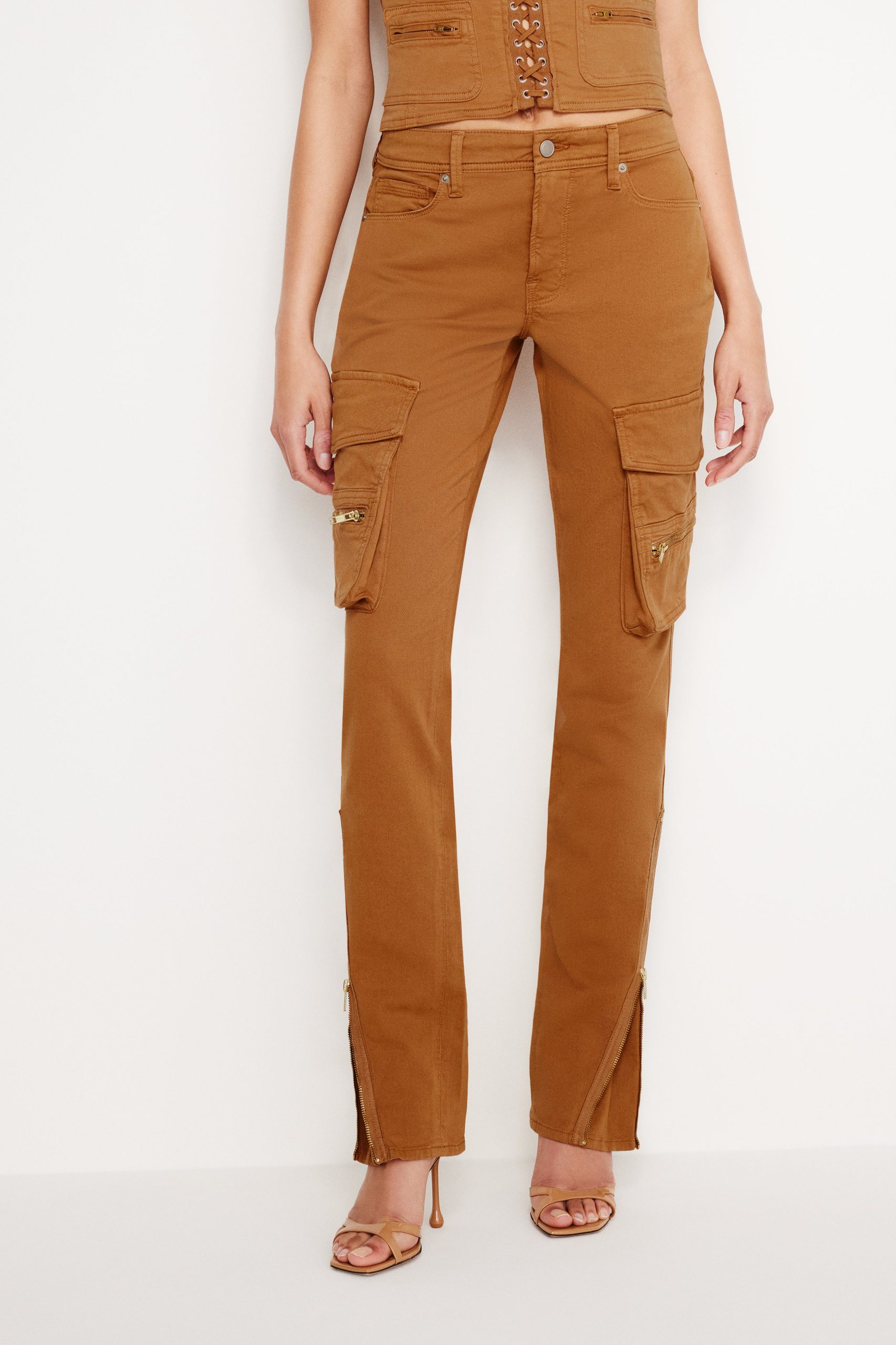 TWILL SKINNY CARGO PANTS | CANYON003 - Image 4