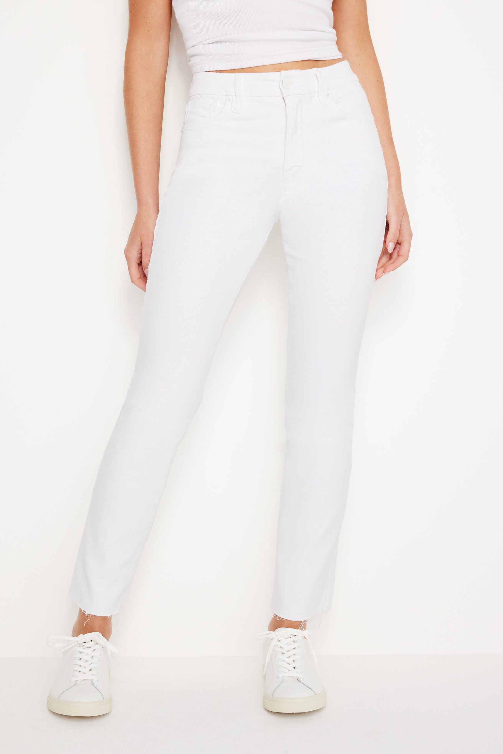 GOOD LEGS STRAIGHT JEANS | WHITE037 - Image 2