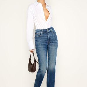 GOOD ICON STRAIGHT JEANS | INDIGO605