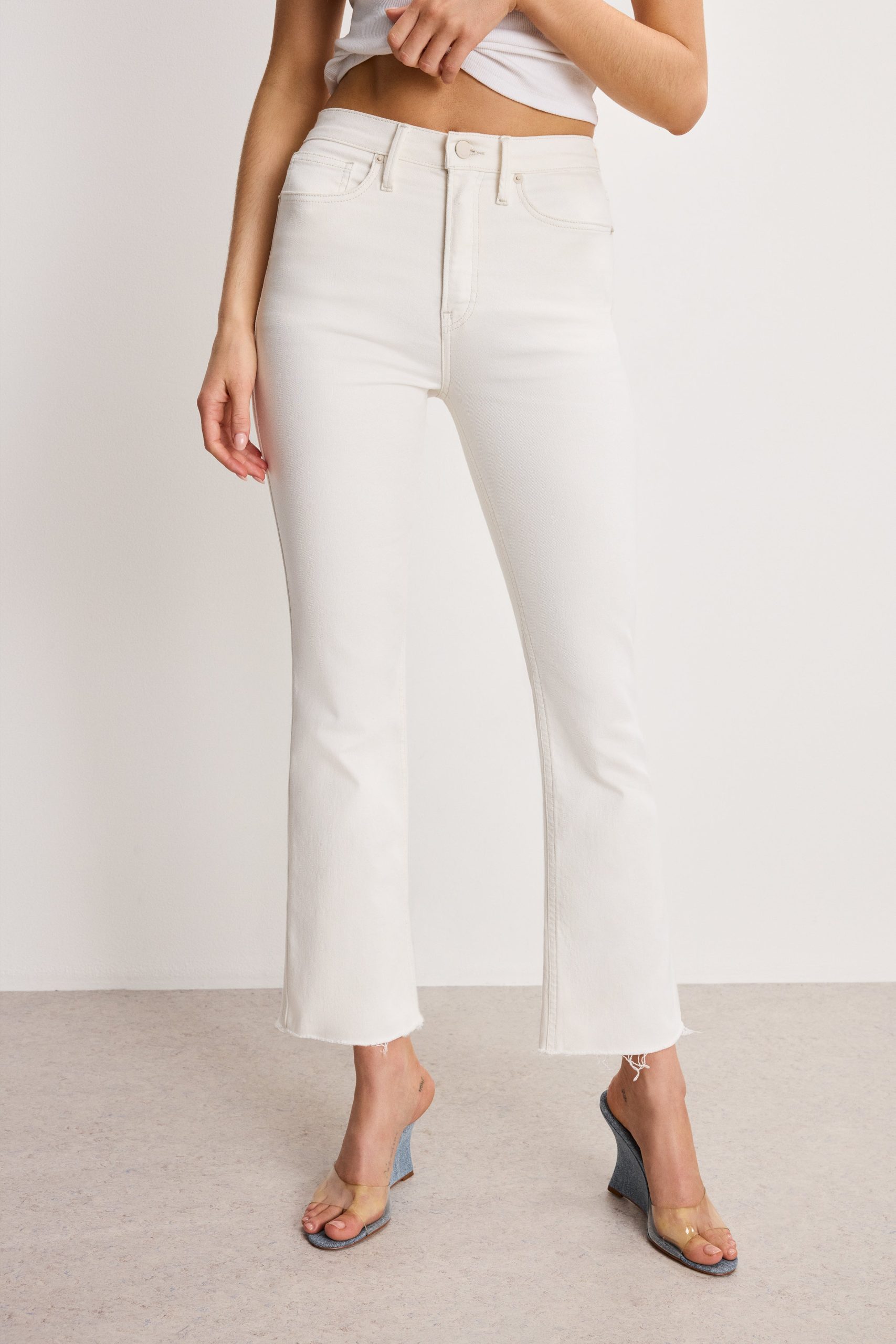 GOOD KICK FLARE JEANS | CLOUD WHITE - Image 2