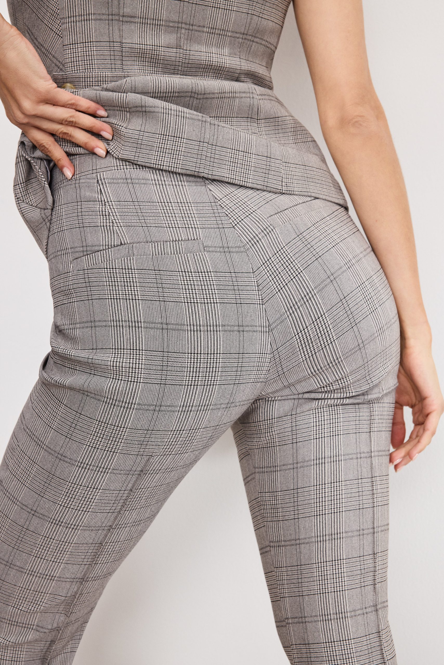 PLAID VEST | GLEN PLAID001 - Image 3