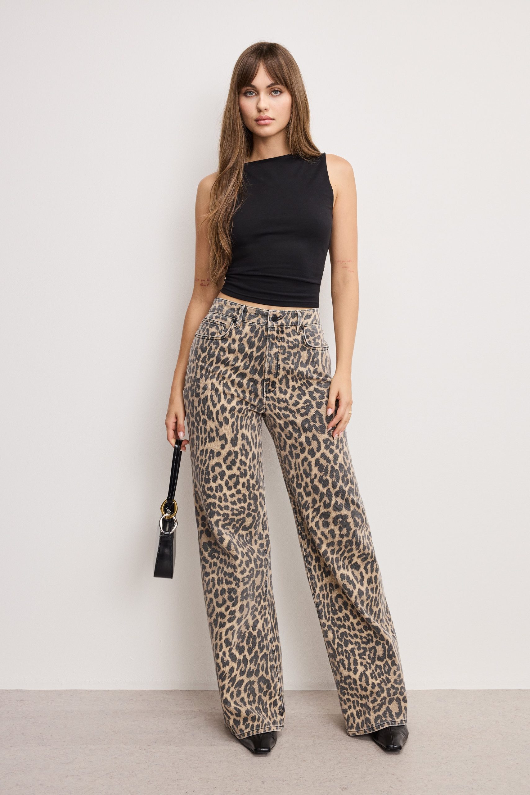 GOOD EASE LEOPARD JEANS | LUCKY LEOPARD001