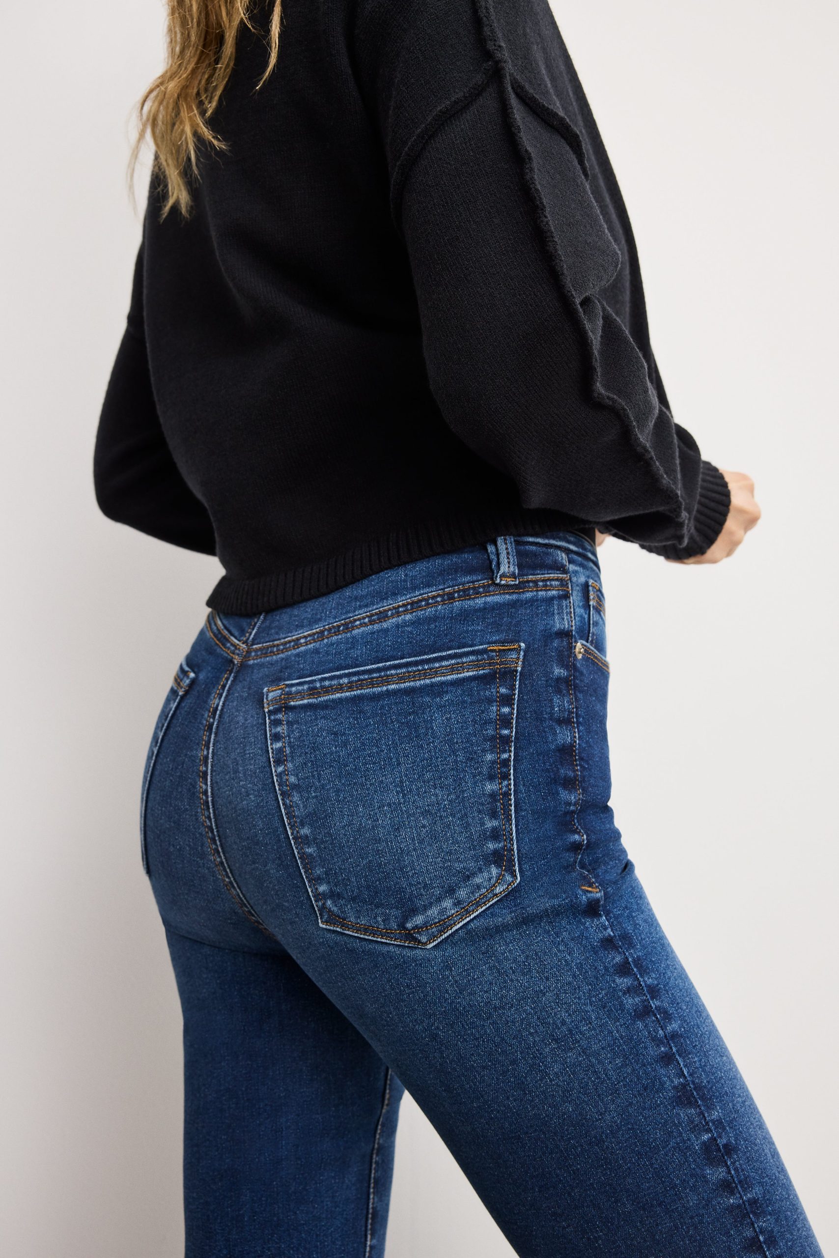 ALWAYS FITS GOOD CLASSIC BOOTCUT JEANS LONG | INDIGO446 - Image 4
