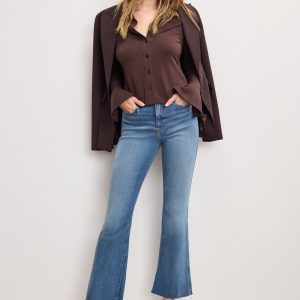 SOFT TECH GOOD KICK FLARE JEANS | INDIGO1026