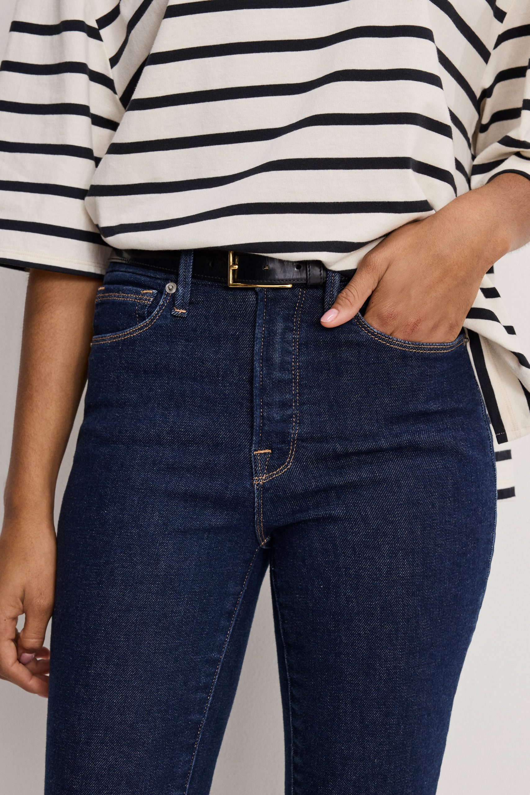 GOOD LEGS STRAIGHT JEANS | INDIGO983 - Image 3