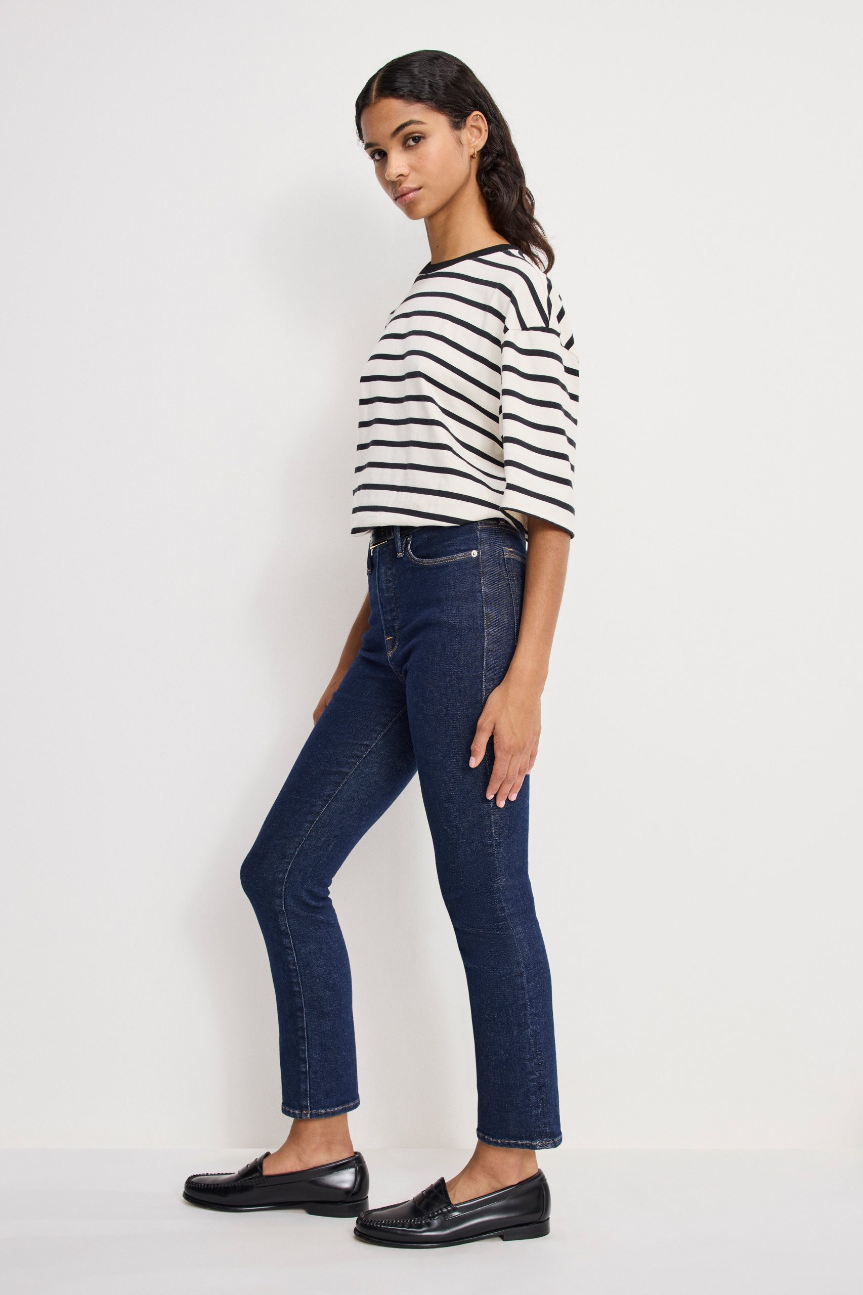 GOOD LEGS STRAIGHT JEANS | INDIGO983 - Image 2