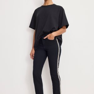 GOOD LEGS STRAIGHT DIAMOND JEANS | BLACK411