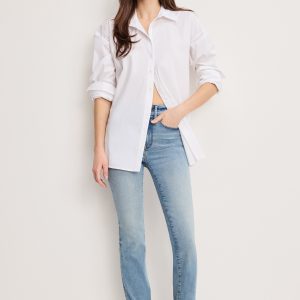 GOOD LEGS STRAIGHT JEANS LONG | INDIGO834