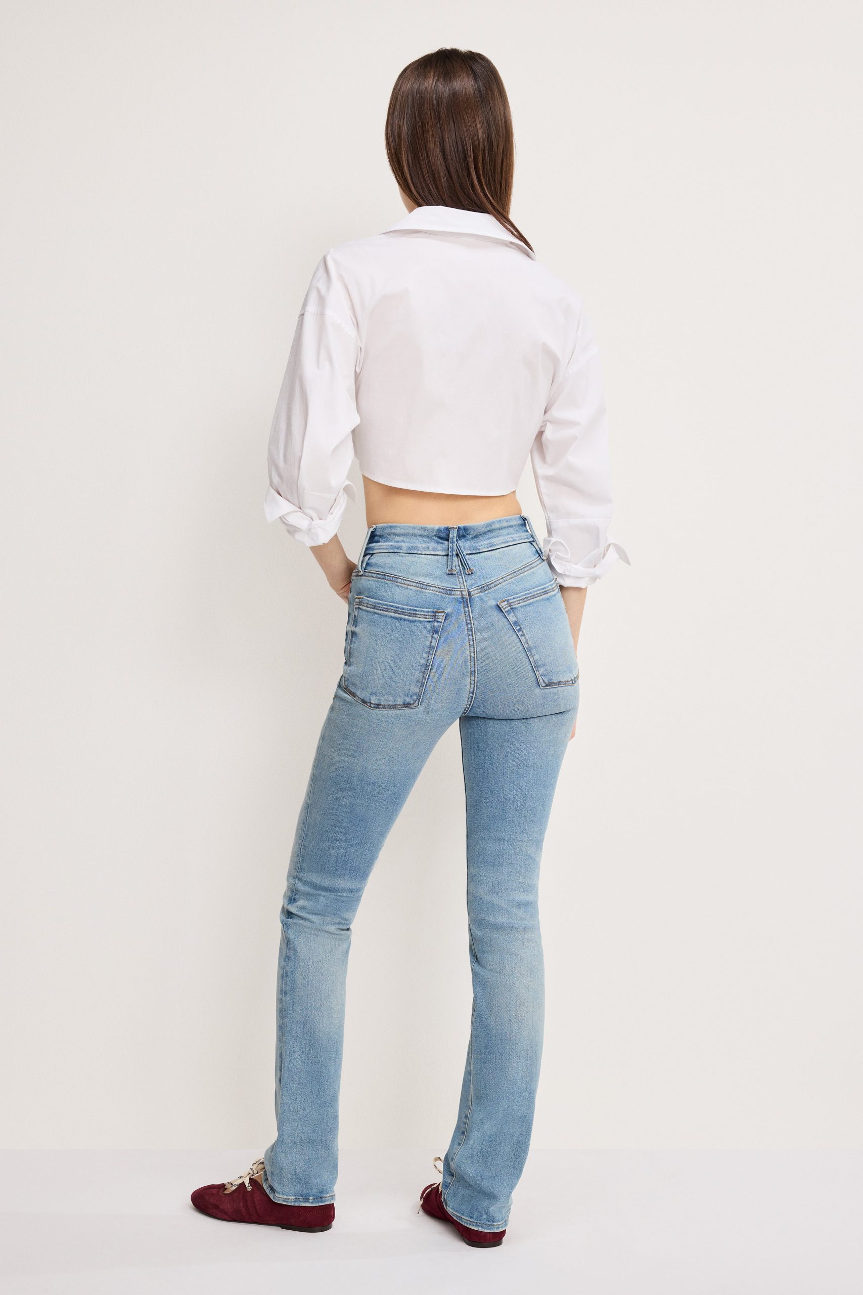 GOOD LEGS STRAIGHT JEANS LONG | INDIGO834 - Image 5