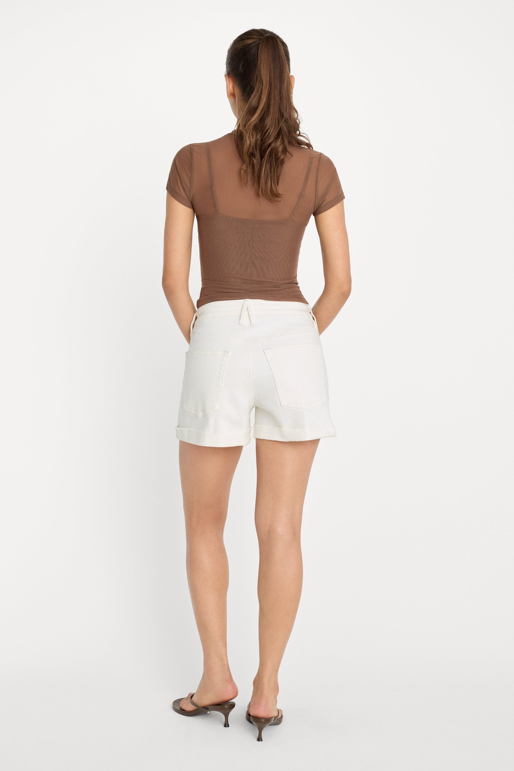 GOOD GIRLFRIEND SHORTS | WHITE001 - Image 5