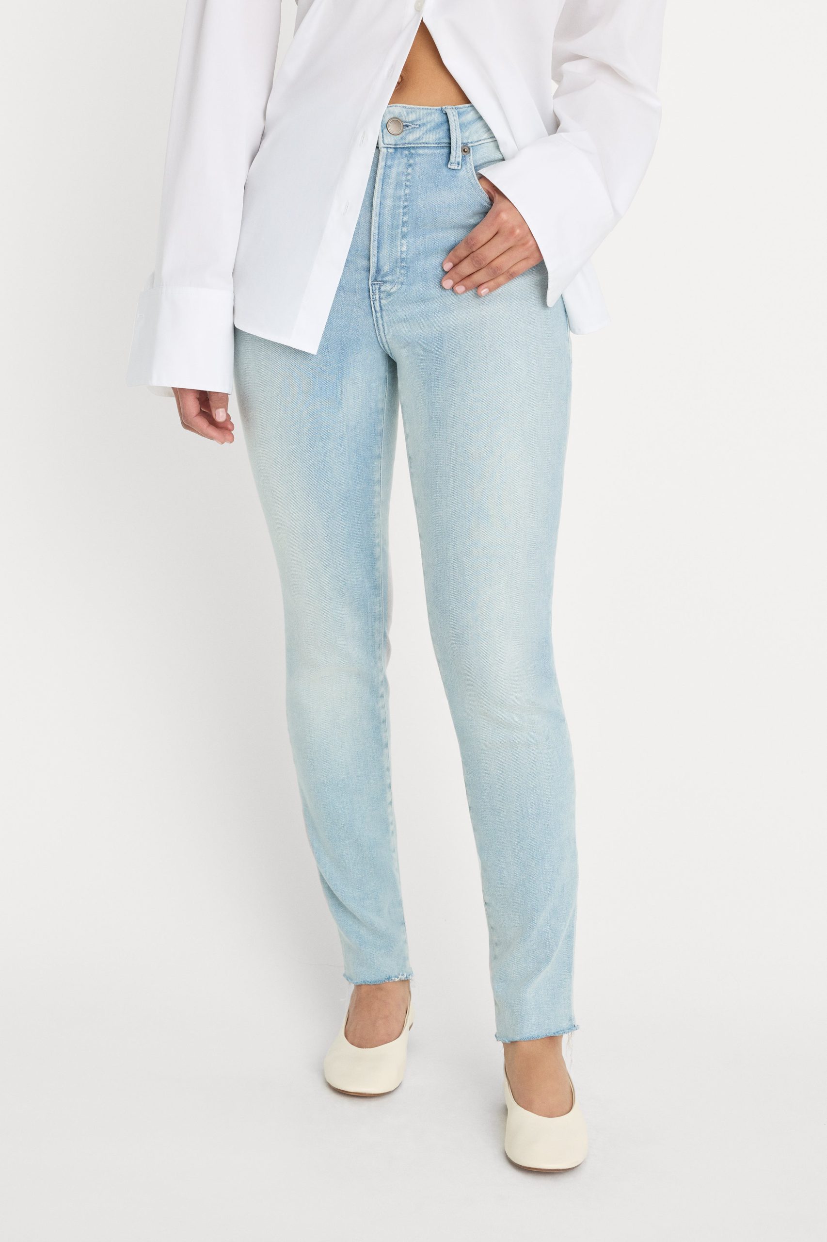 SOFT TECH GOOD LEGS SKINNY JEANS | INDIGO1129 - Image 2