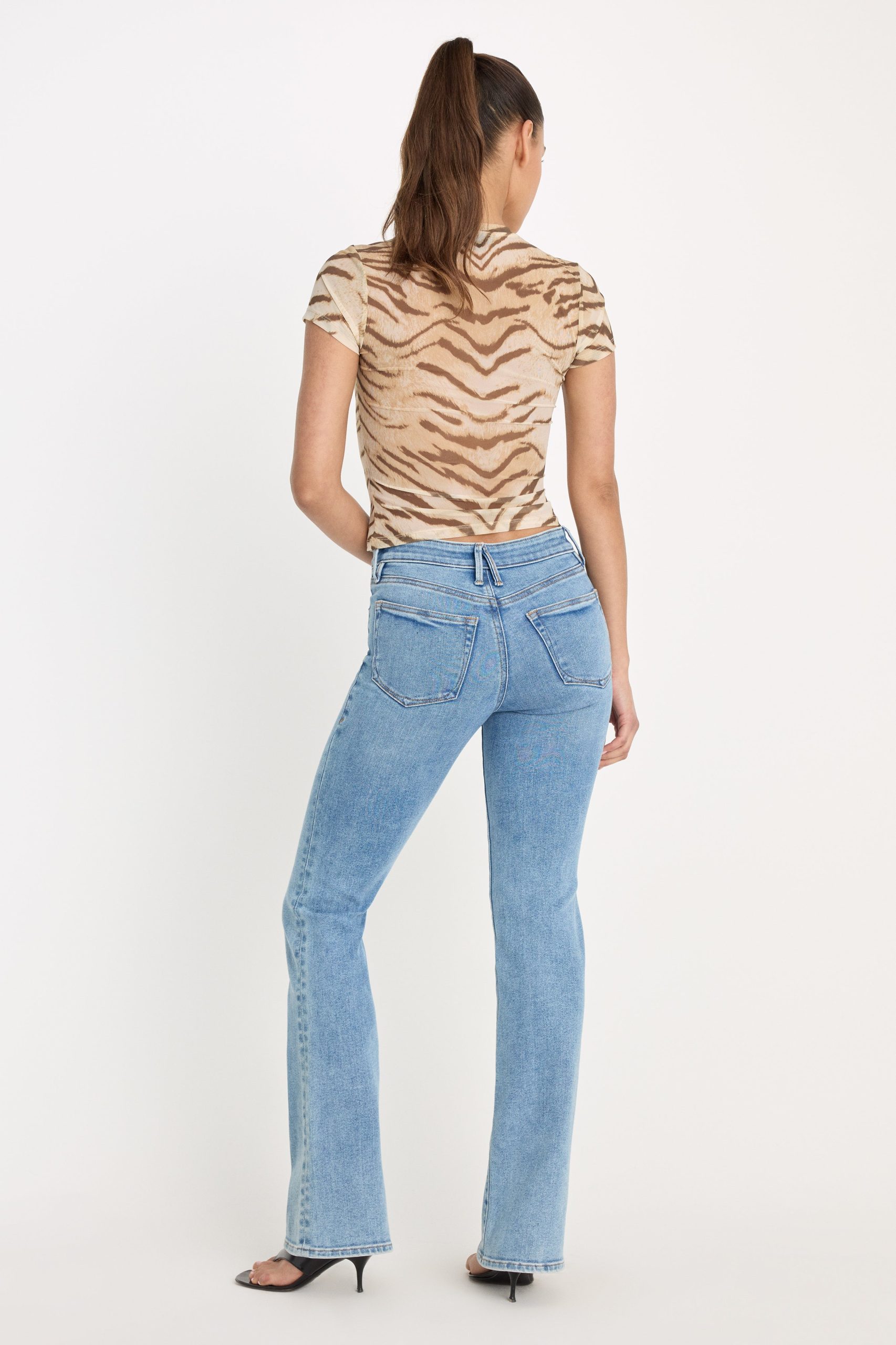 GOOD LOW RISE BOOTCUT JEANS | INDIGO1217 - Image 5