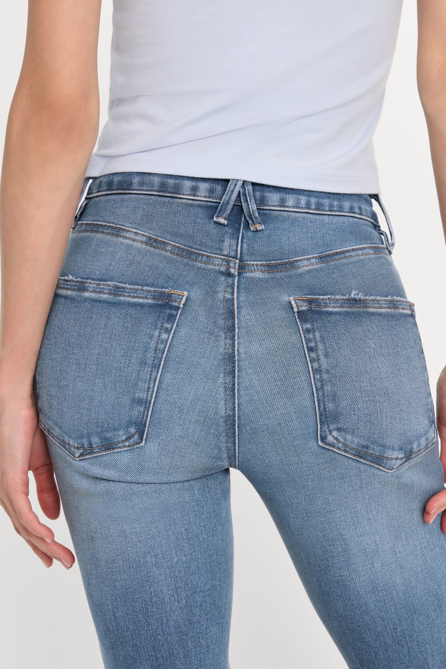 SOFT TECH GOOD LEGS FLARE JEANS | INDIGO1211 - Image 4
