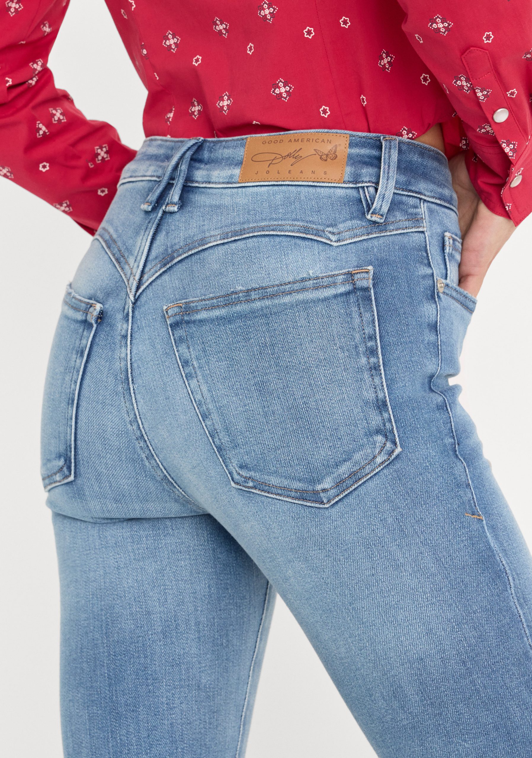 DOLLY JOLEANS STRAIGHT JEANS | INDIGO1195 - Image 5