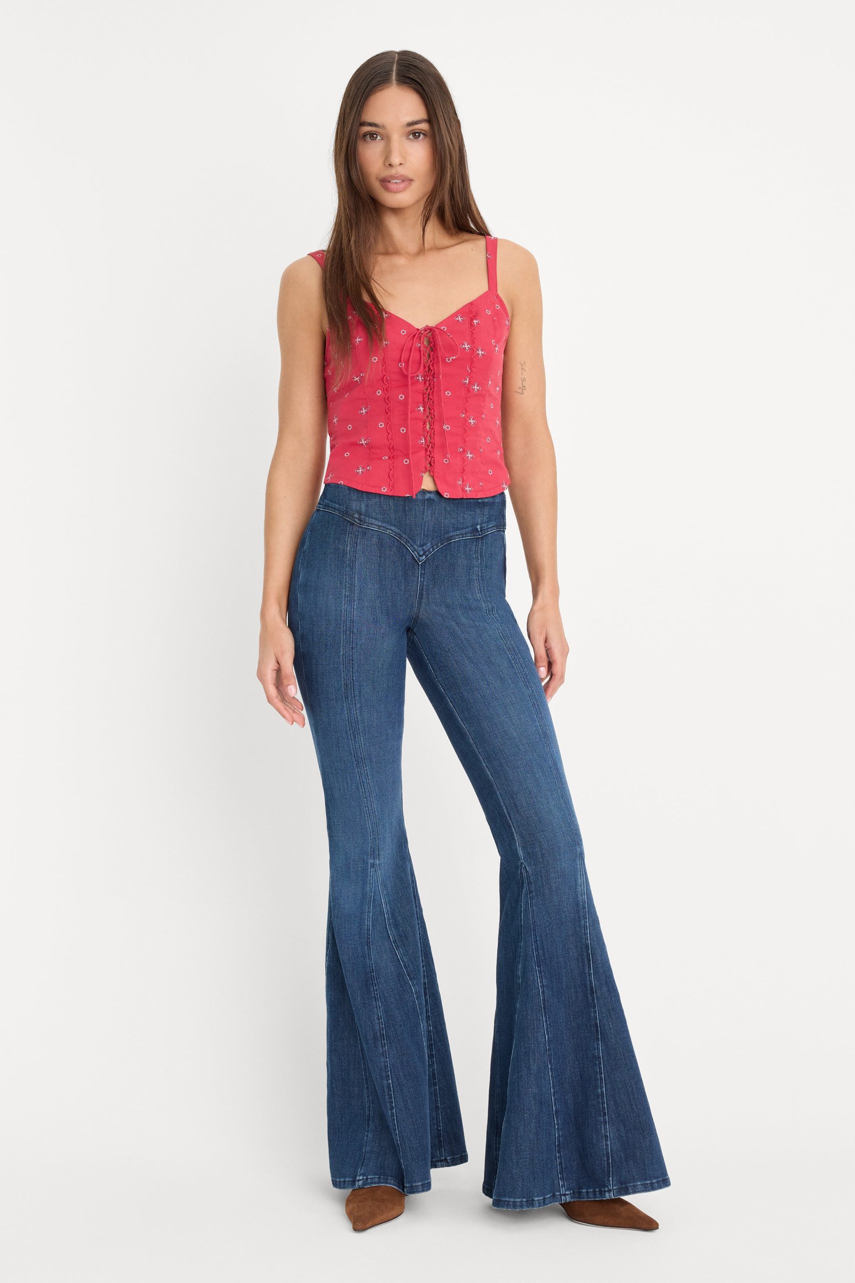 DOLLY JOLEANS EXTREME FLARE JEANS | INDIGO1196 - Image 3