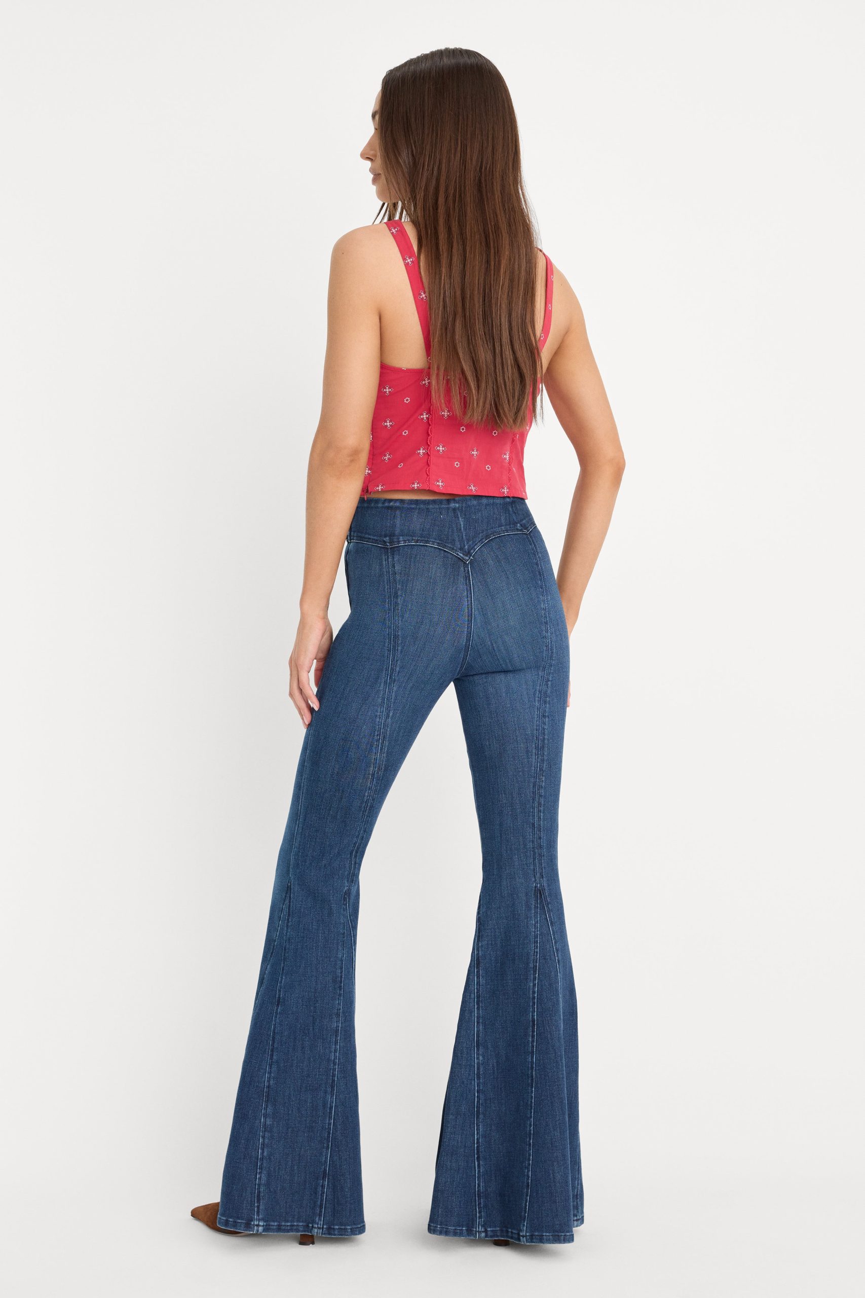 DOLLY JOLEANS EXTREME FLARE JEANS | INDIGO1196 - Image 5