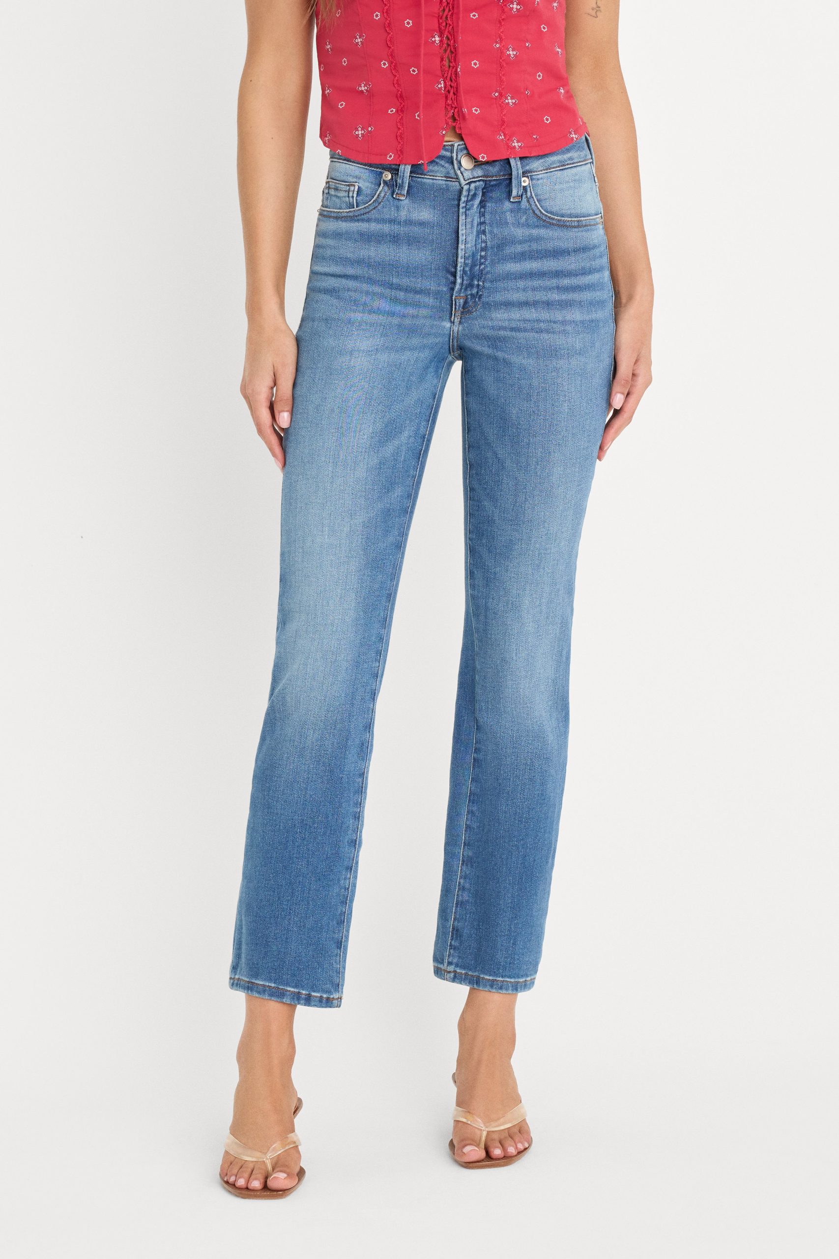 DOLLY JOLEANS STRAIGHT JEANS | INDIGO1194 - Image 2