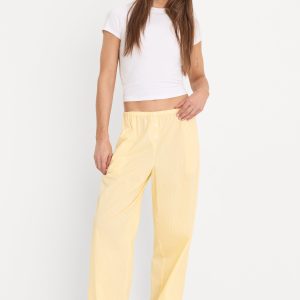 POPLIN PULL ON PANTS | BUTTERBEAM STRIPE
