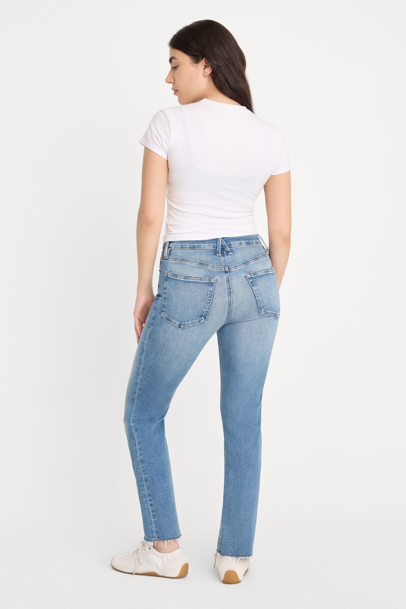 SOFT TECH GOOD PETITE STRAIGHT JEANS | INDIGO1209 - Image 5