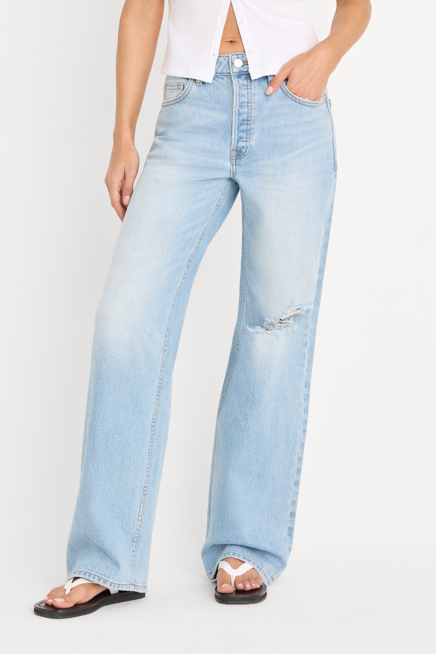 VINTAGE WIDE JEANS | INDIGO1298 - Image 2
