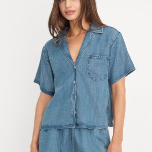 THE DENIM CAMP  SHIRT