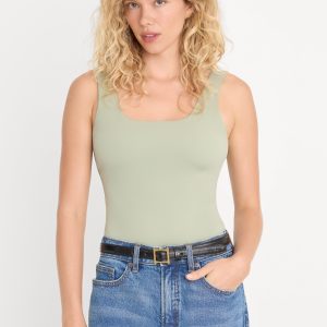THE WEIGHTLESS SCULPTING MODERN TANK BODYSUIT | MOSSWELL