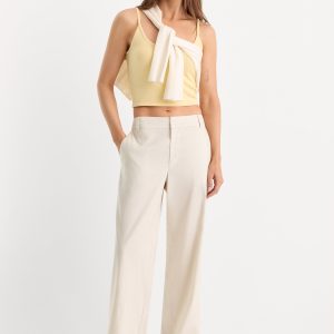 THE WIDE LEG LINEN TROUSER | LINO