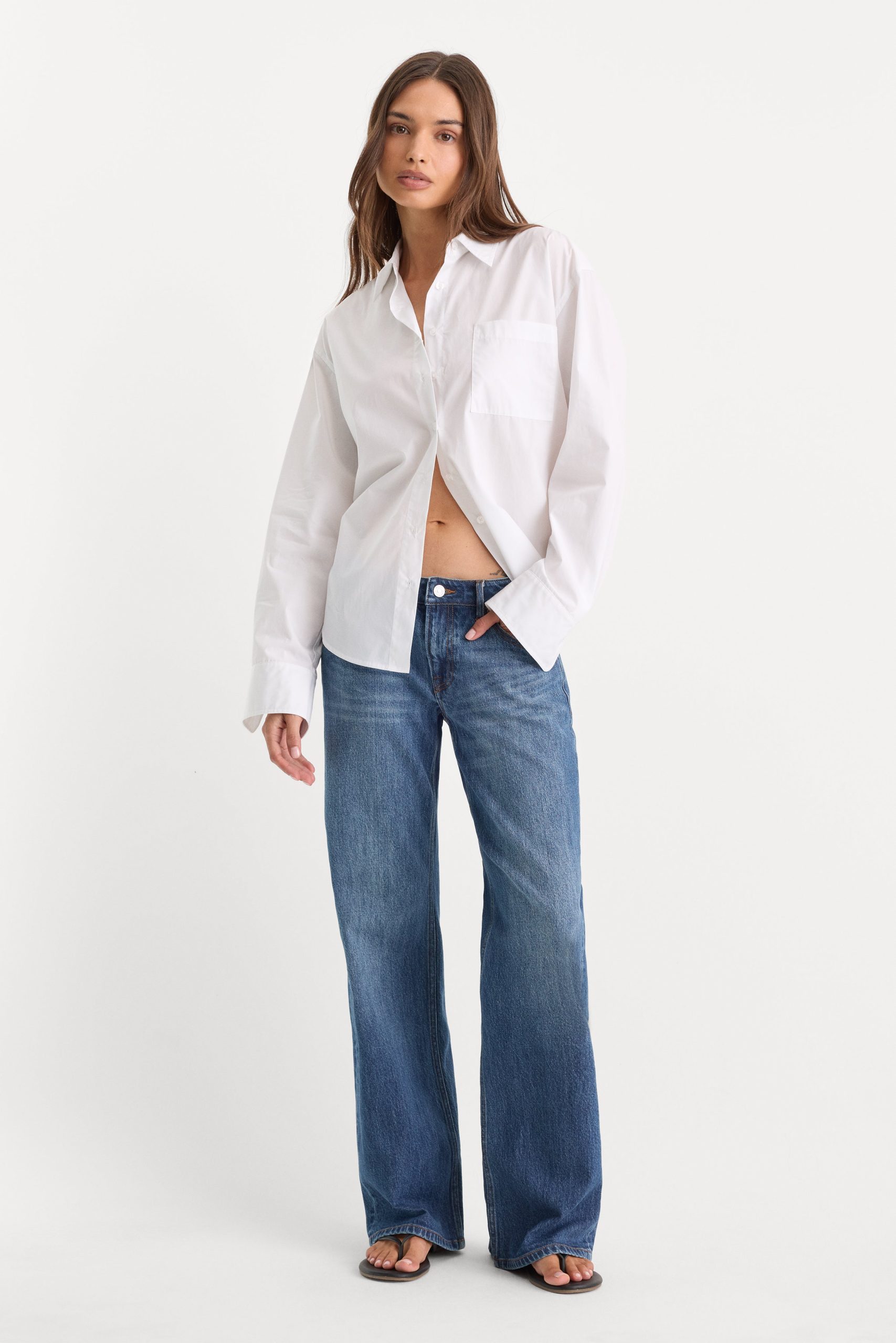 VINTAGE LOW LOOSE JEANS | INDIGO1291 - Image 2