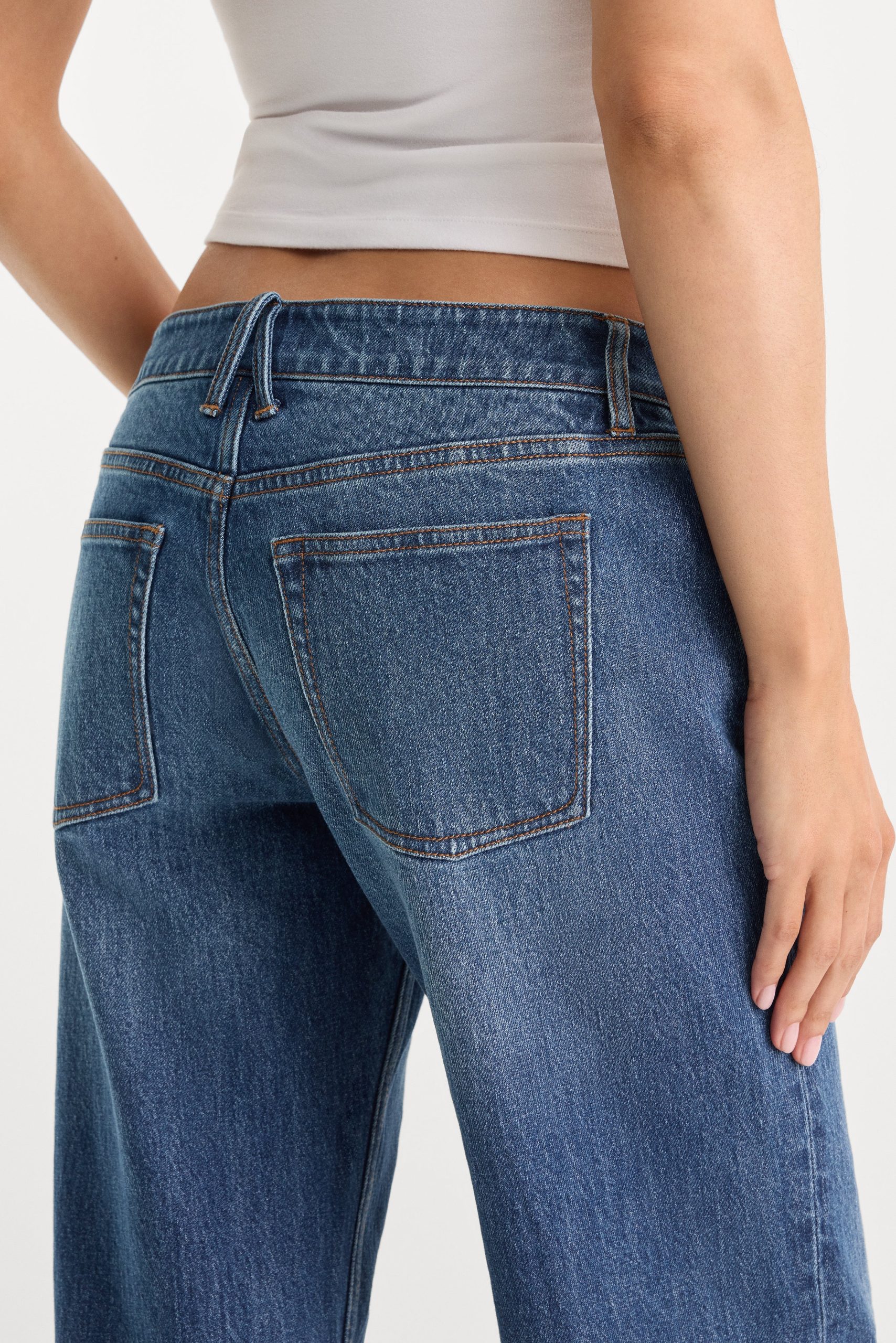 VINTAGE LOW LOOSE JEANS | INDIGO1291 - Image 7