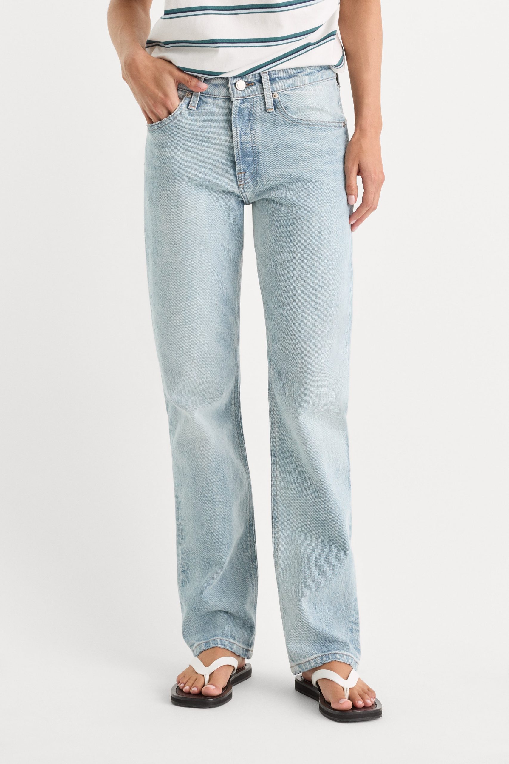 VINTAGE STRAIGHT JEANS | INDIGO1389 - Image 2