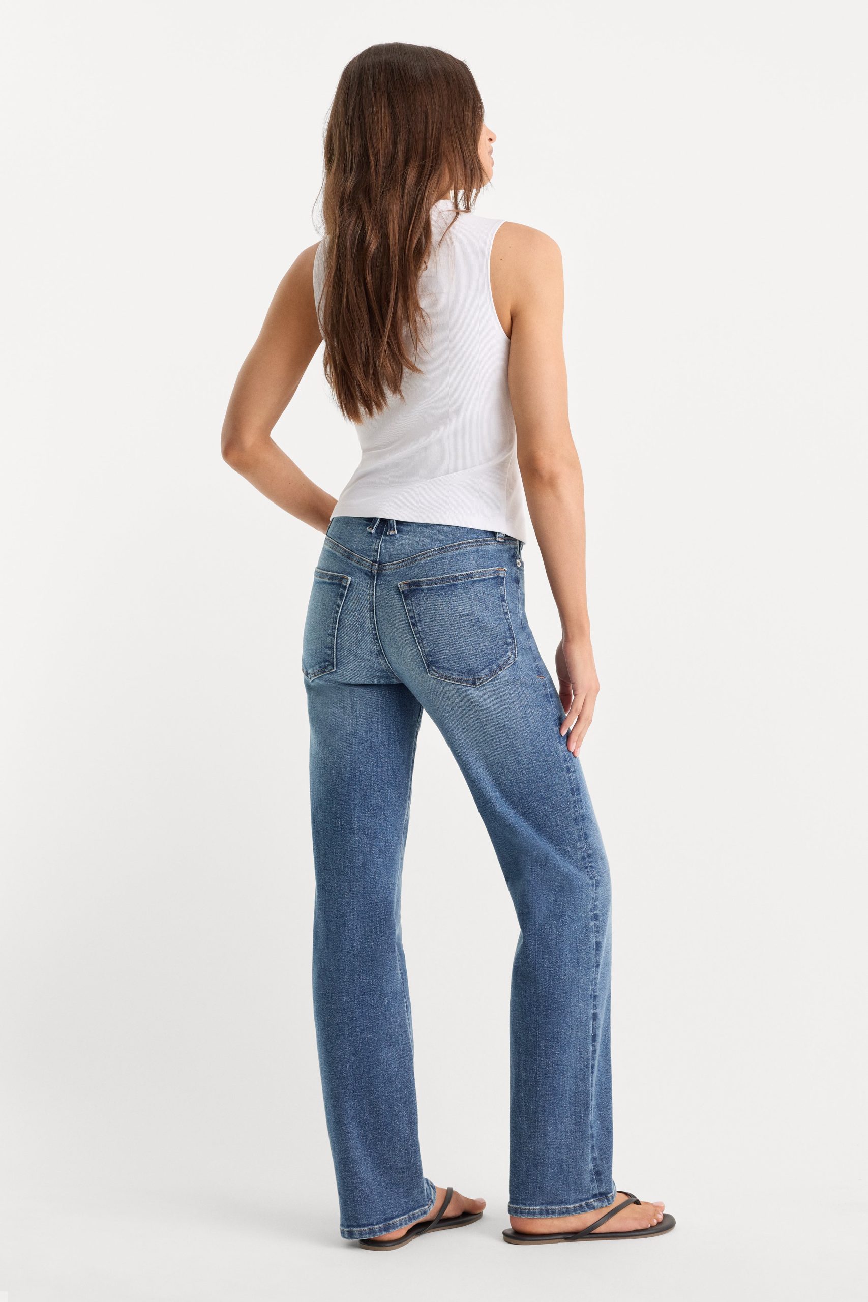 GOOD TRUE STRAIGHT JEANS | INDIGO1236 - Image 4