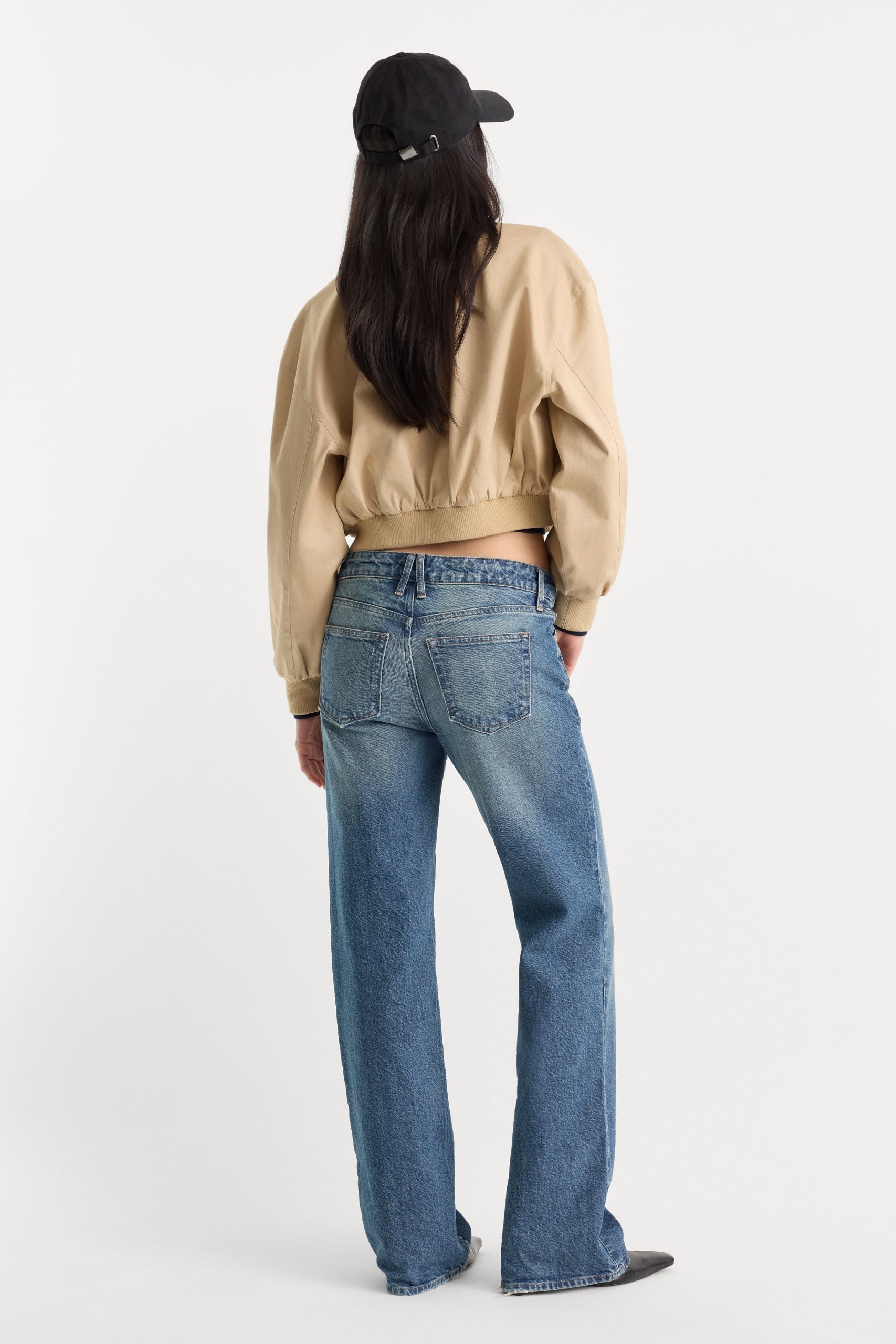 VINTAGE LOW RISE BOOTCUT JEANS | INDIGO1282 - Image 6