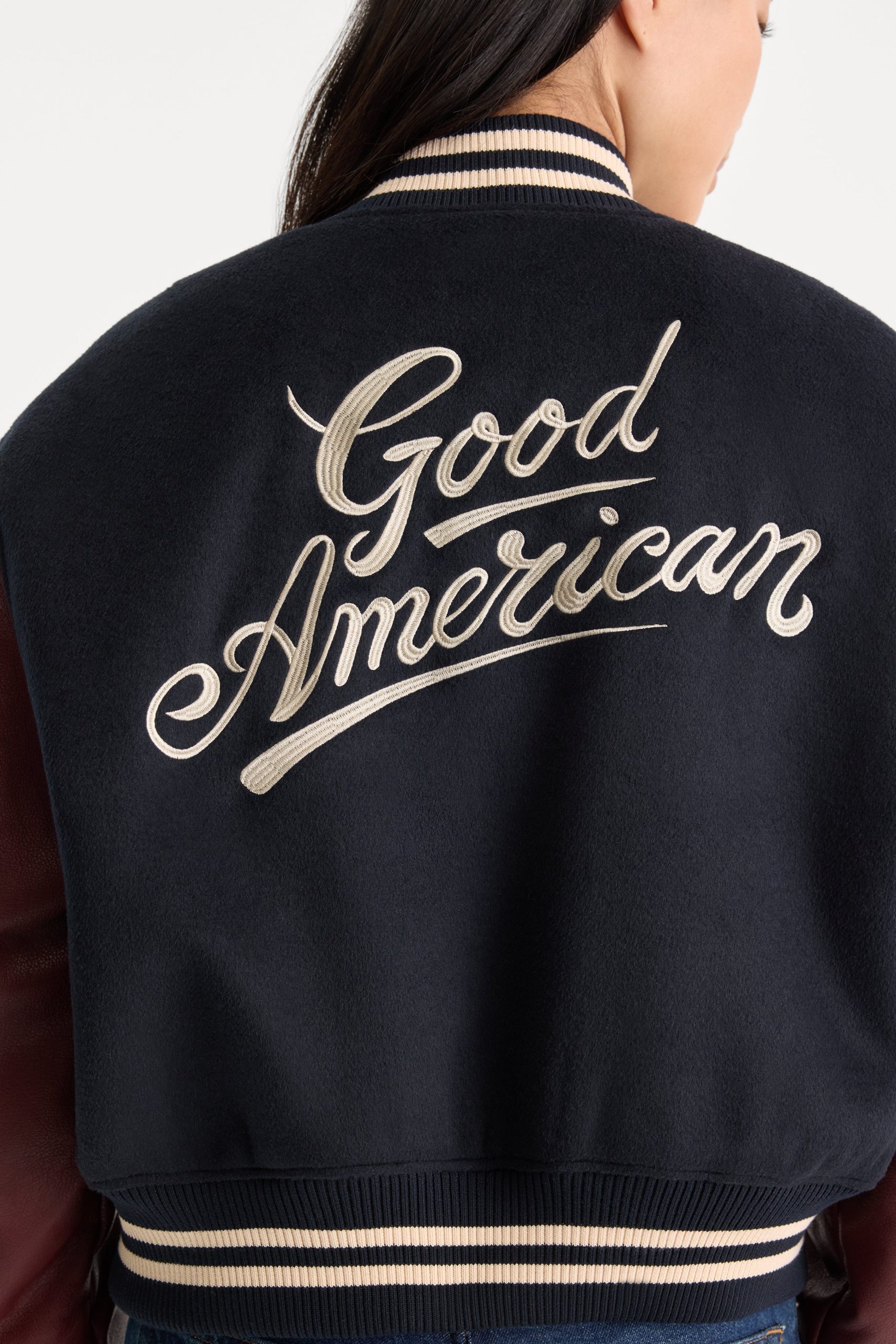 THE TEAM VARSITY JACKET | NEW NAVY002 - Image 5