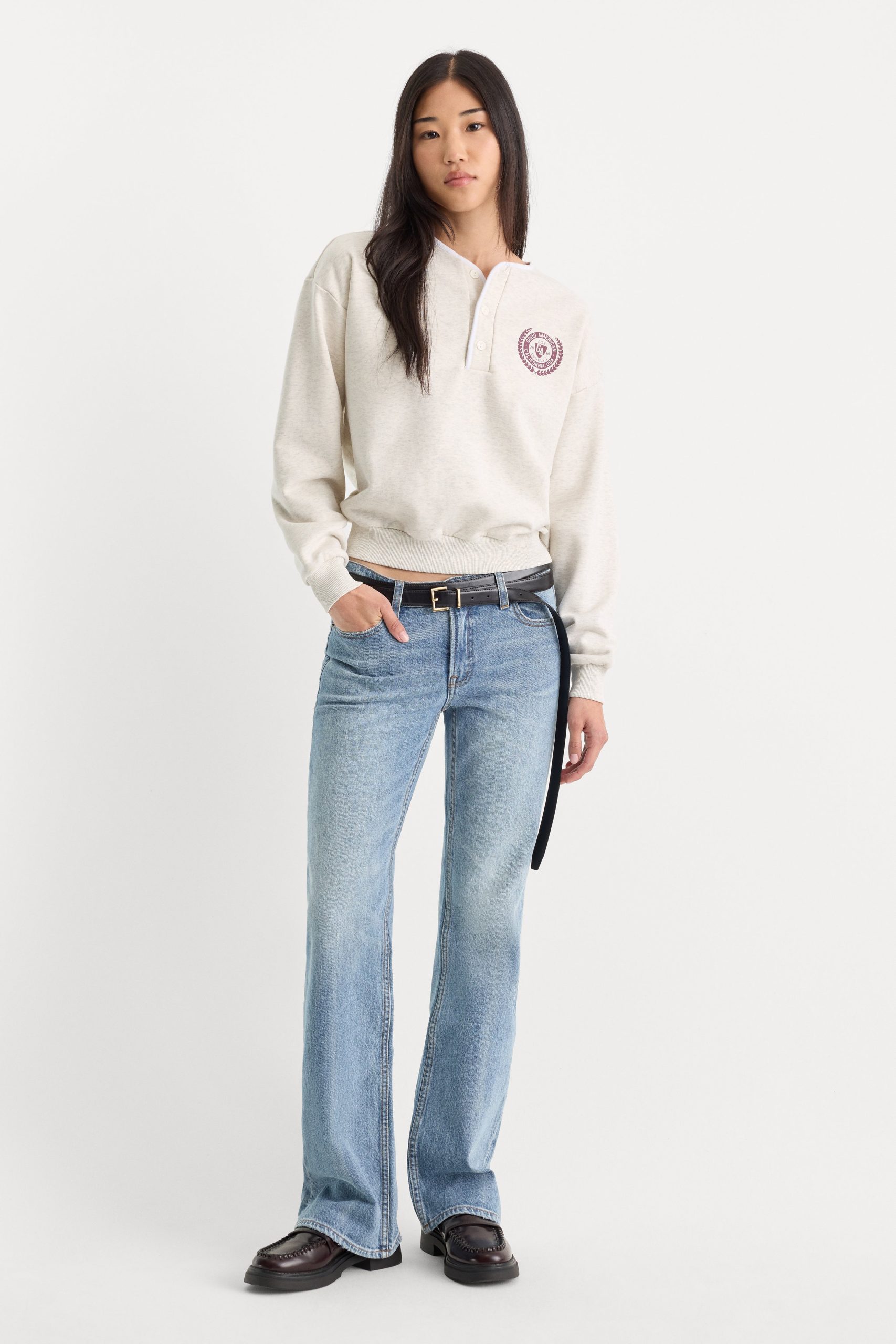VINTAGE LOW LOOSE JEANS | MESA - Image 2