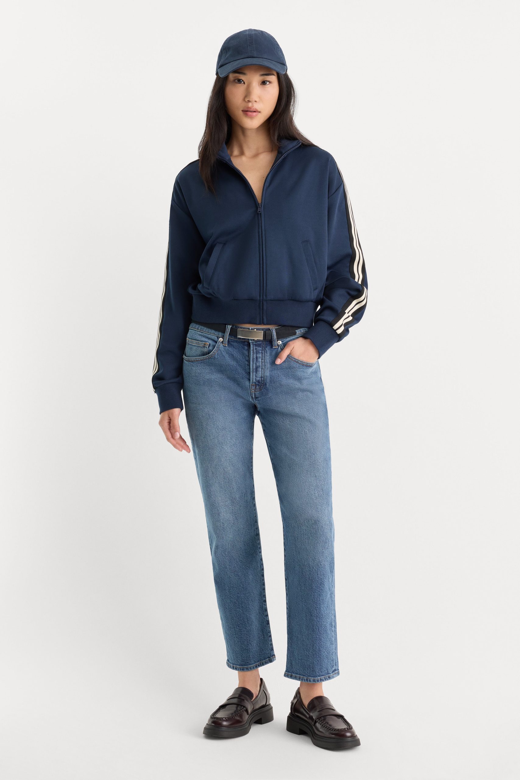 THE TRACK JACKET | NEW NAVY - Image 4