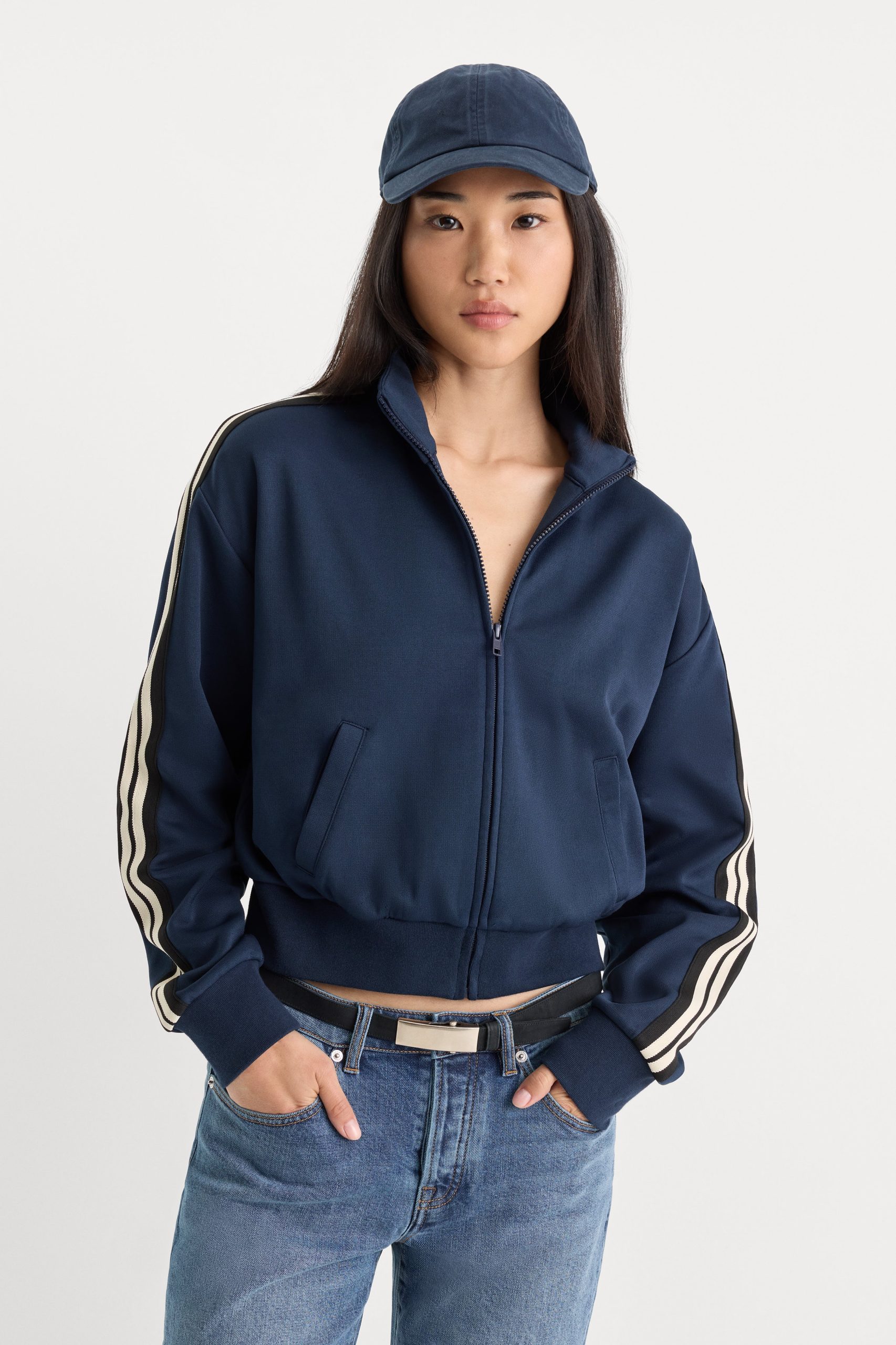 THE TRACK JACKET | NEW NAVY - Image 3
