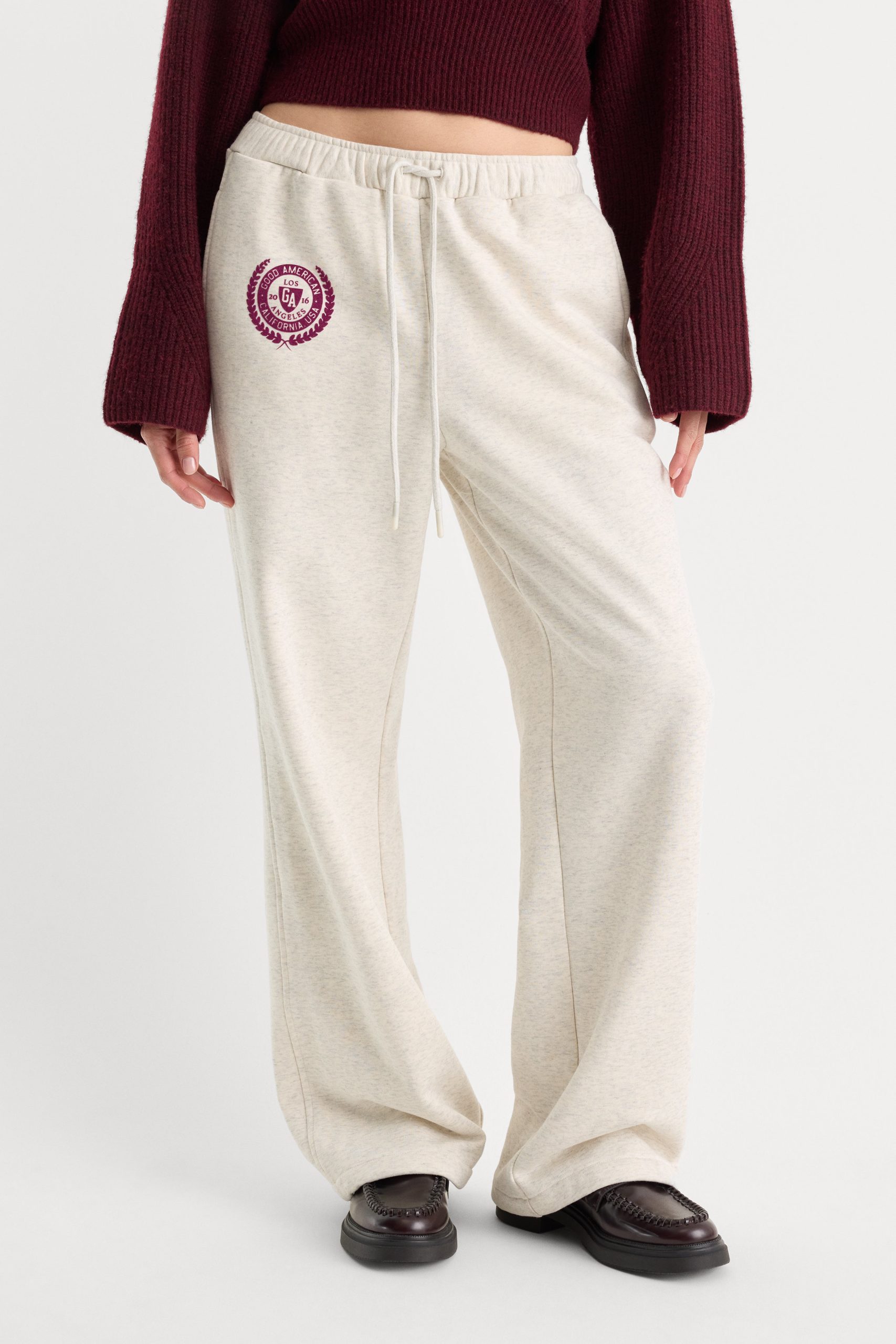 THE BRUSHED FLEECE SWEATPANT | OATMEAL - Image 3