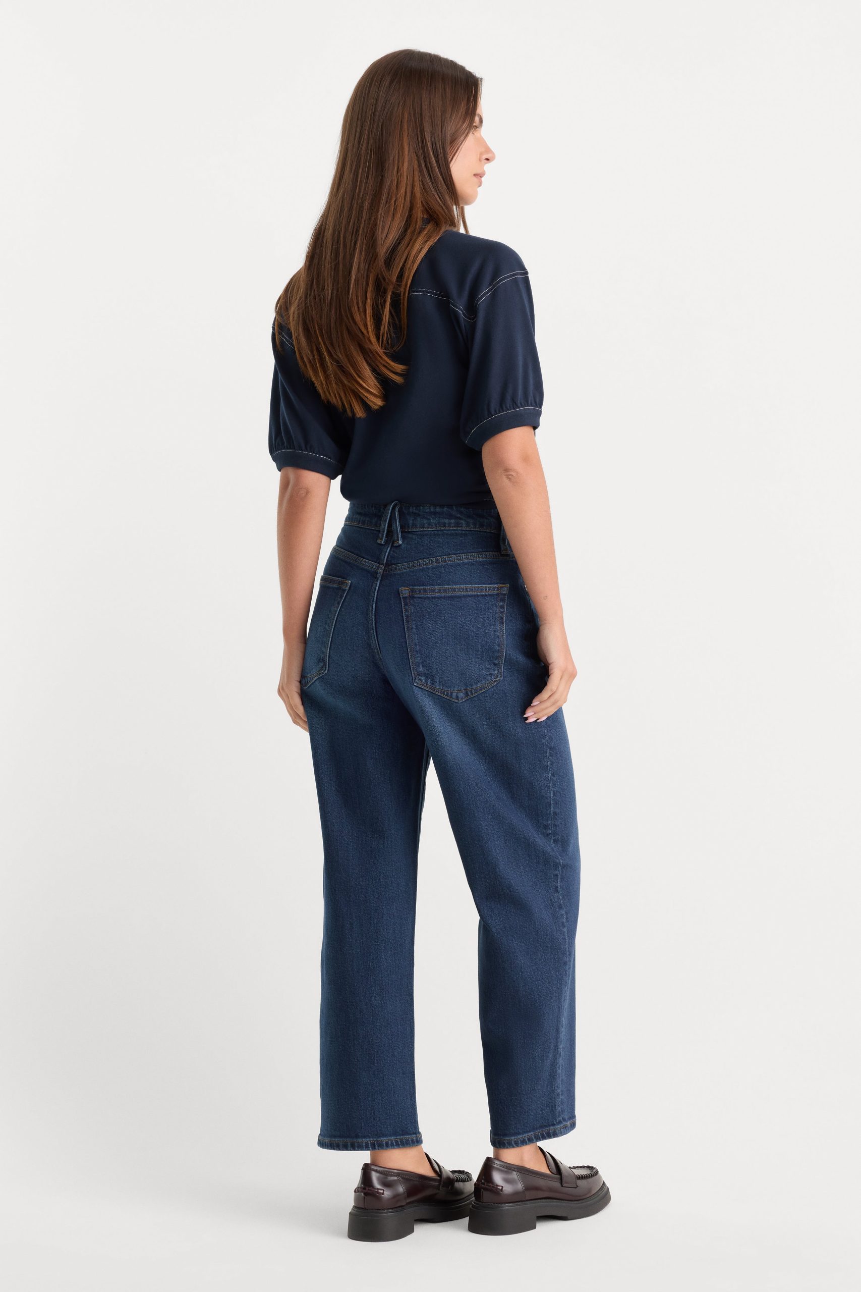 VINTAGE BARREL ANKLE JEANS | MERIDIAN - Image 5