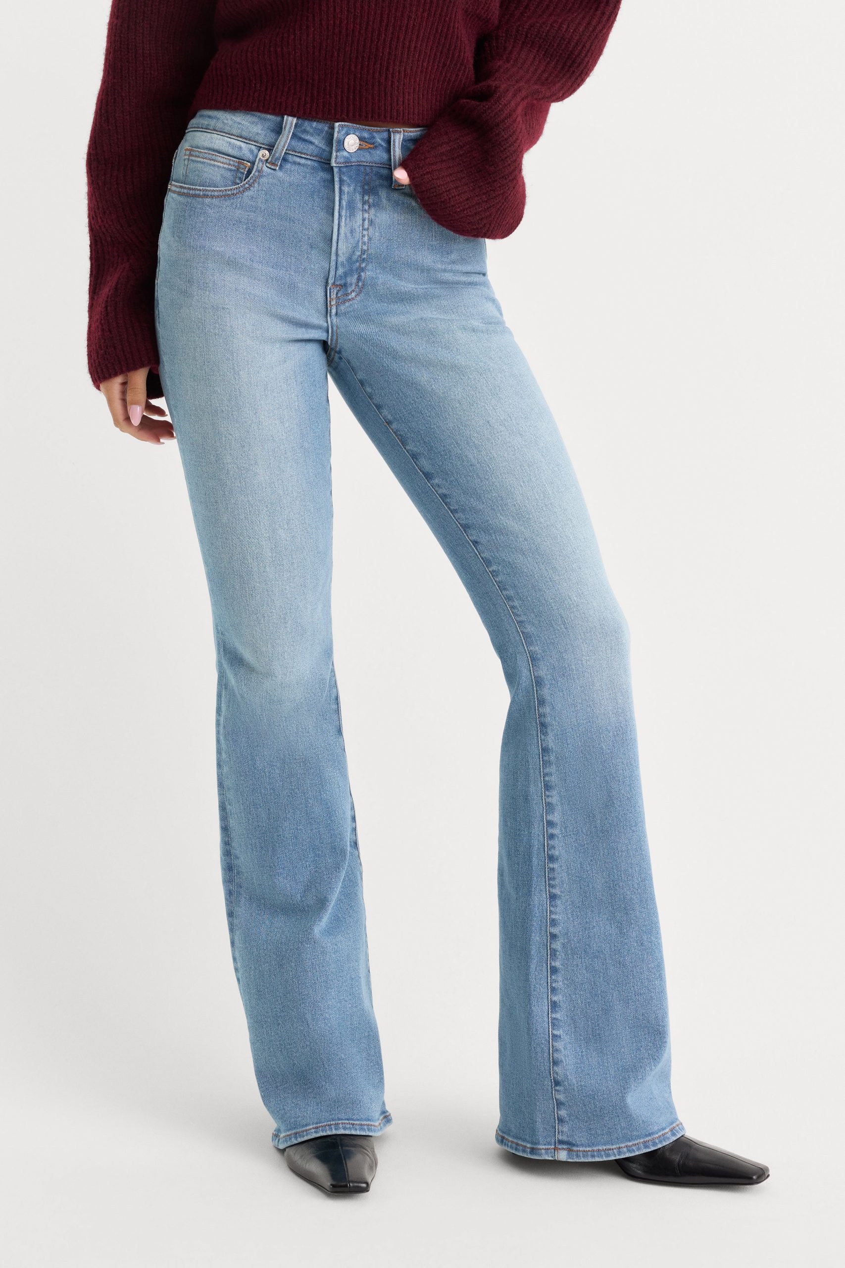GOOD LEGS FLARE JEANS | INDIGO1290 - Image 2