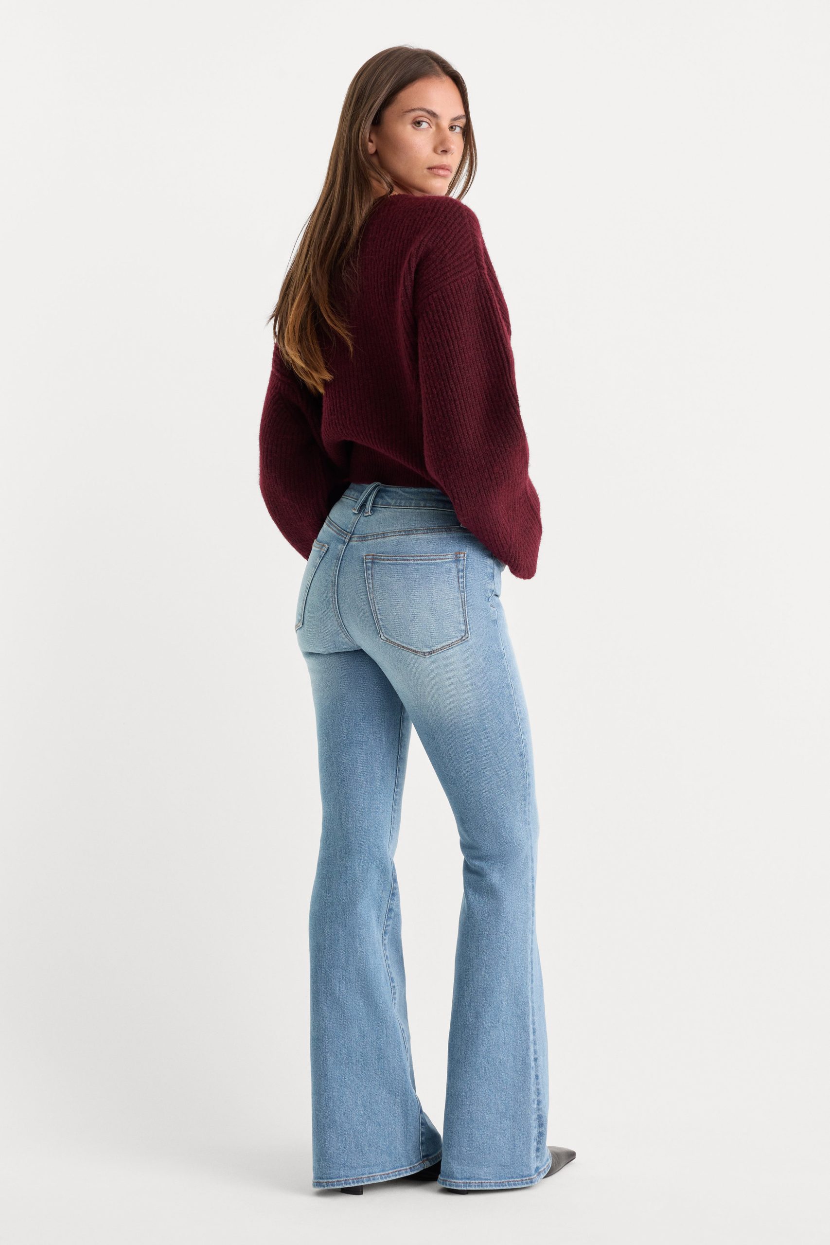 GOOD LEGS FLARE JEANS | INDIGO1290 - Image 5