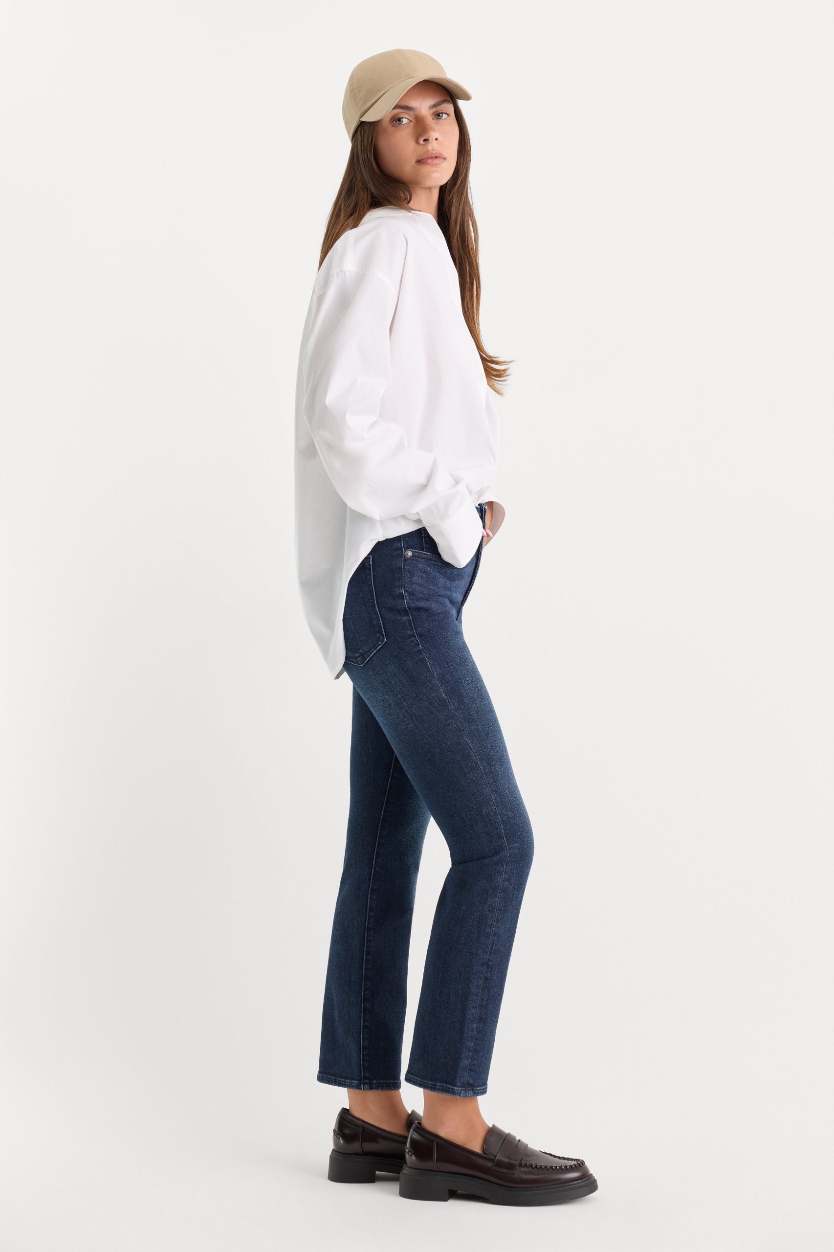 GOOD PETITE STRAIGHT JEANS | ATLAS BLUE - Image 2