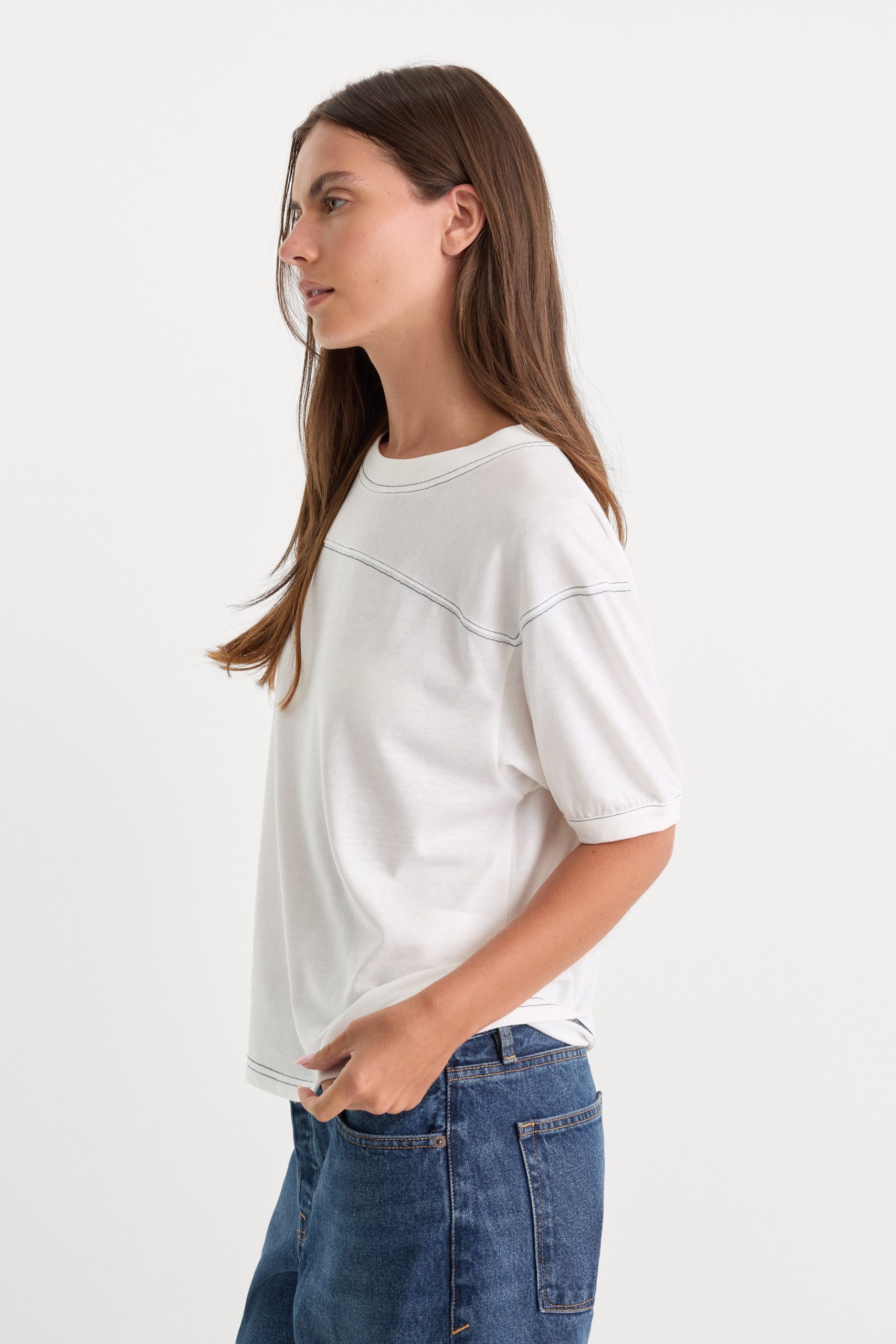 THE GYM TEE | CHALK - Image 2