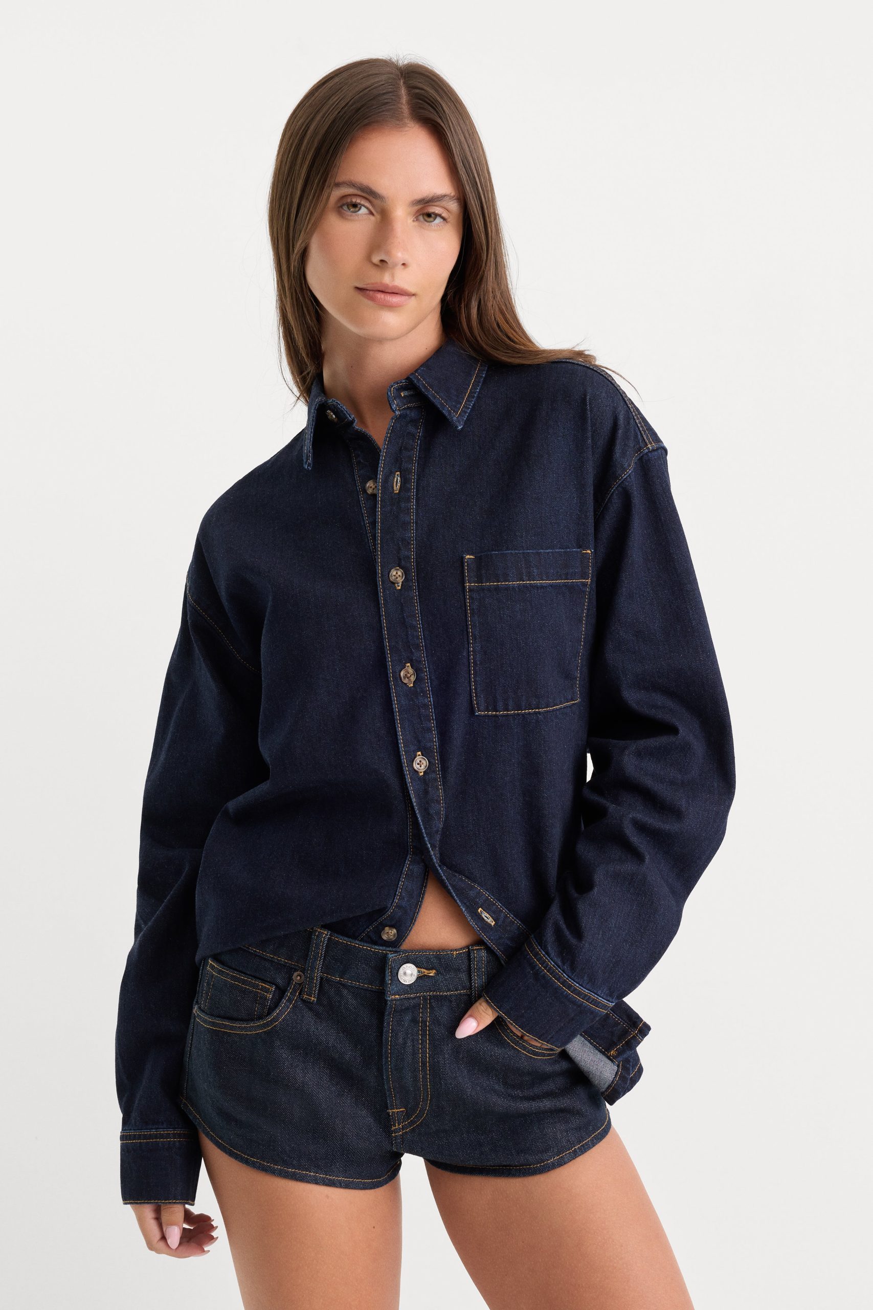 THE DENIM EASY SHIRT | INDIGO1389