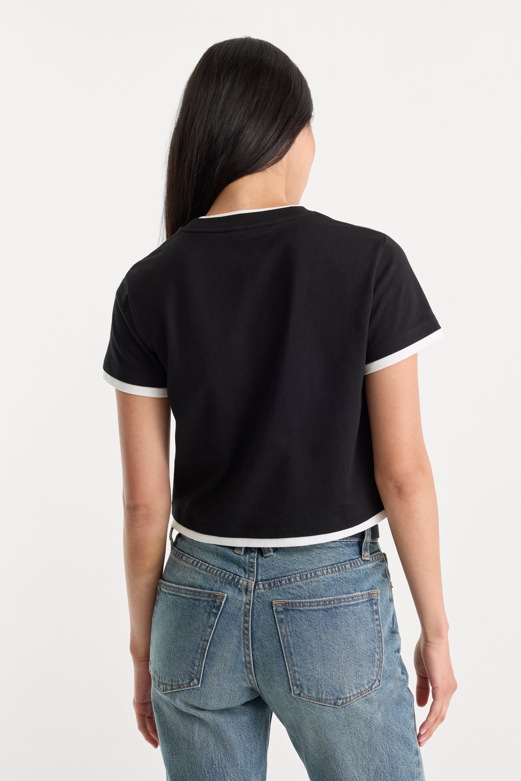 THE LAYERED TEE | BLACK - Image 5
