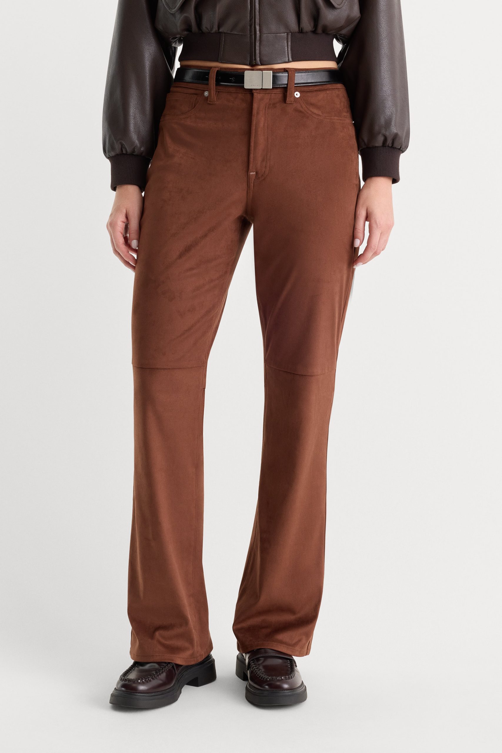 BETTER THAN SUEDE GOOD CLASSIC BOOTCUT PANT | CAFE CLAY - Image 2