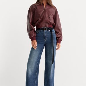 GOOD WAIST PALAZZO JEANS | INDIGO446