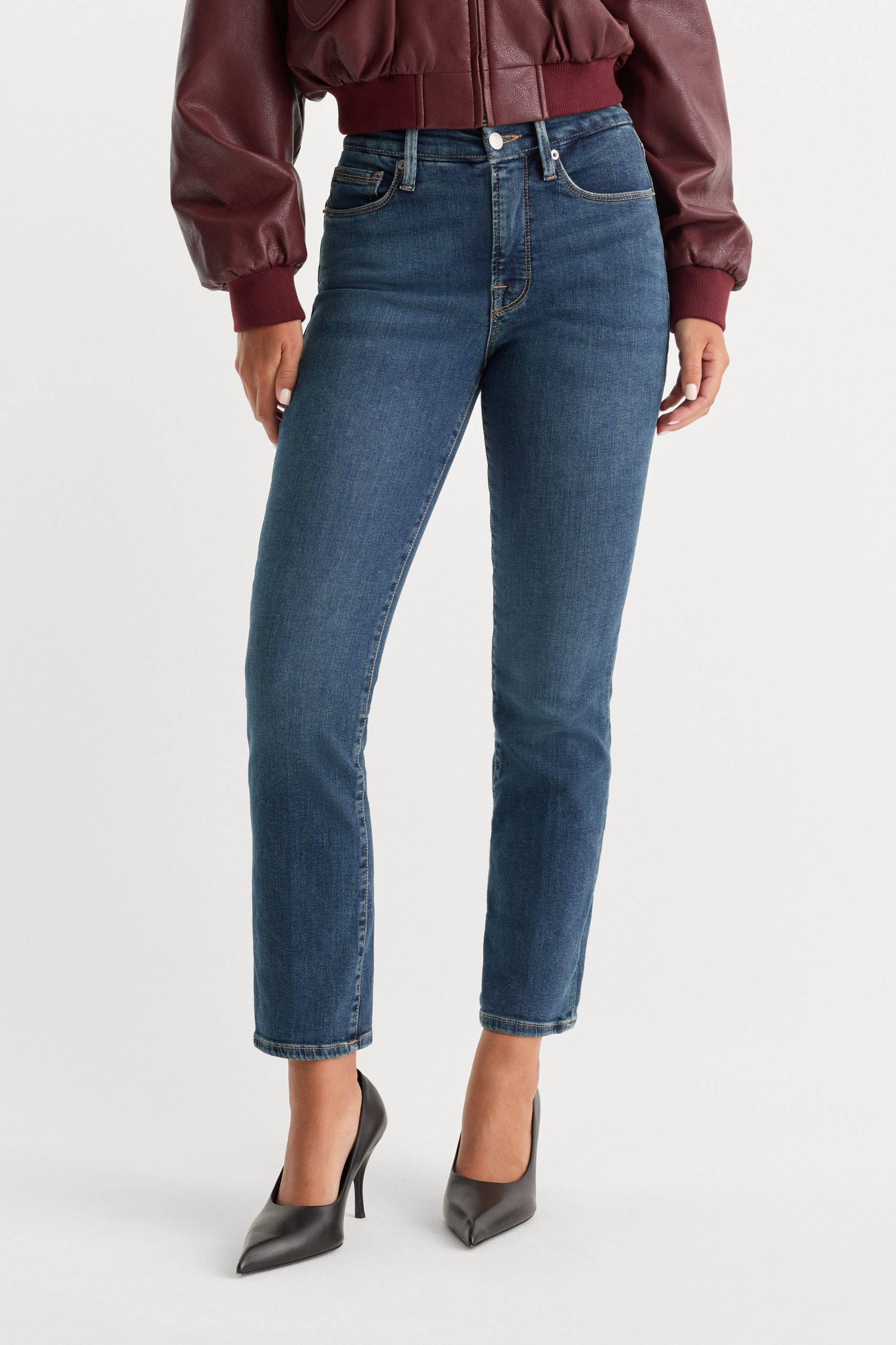 GOOD LEGS STRAIGHT JEANS | BLUE004 - Image 2