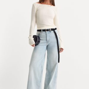 GOOD SKATE WIDE LEG JEANS | INDIGO634