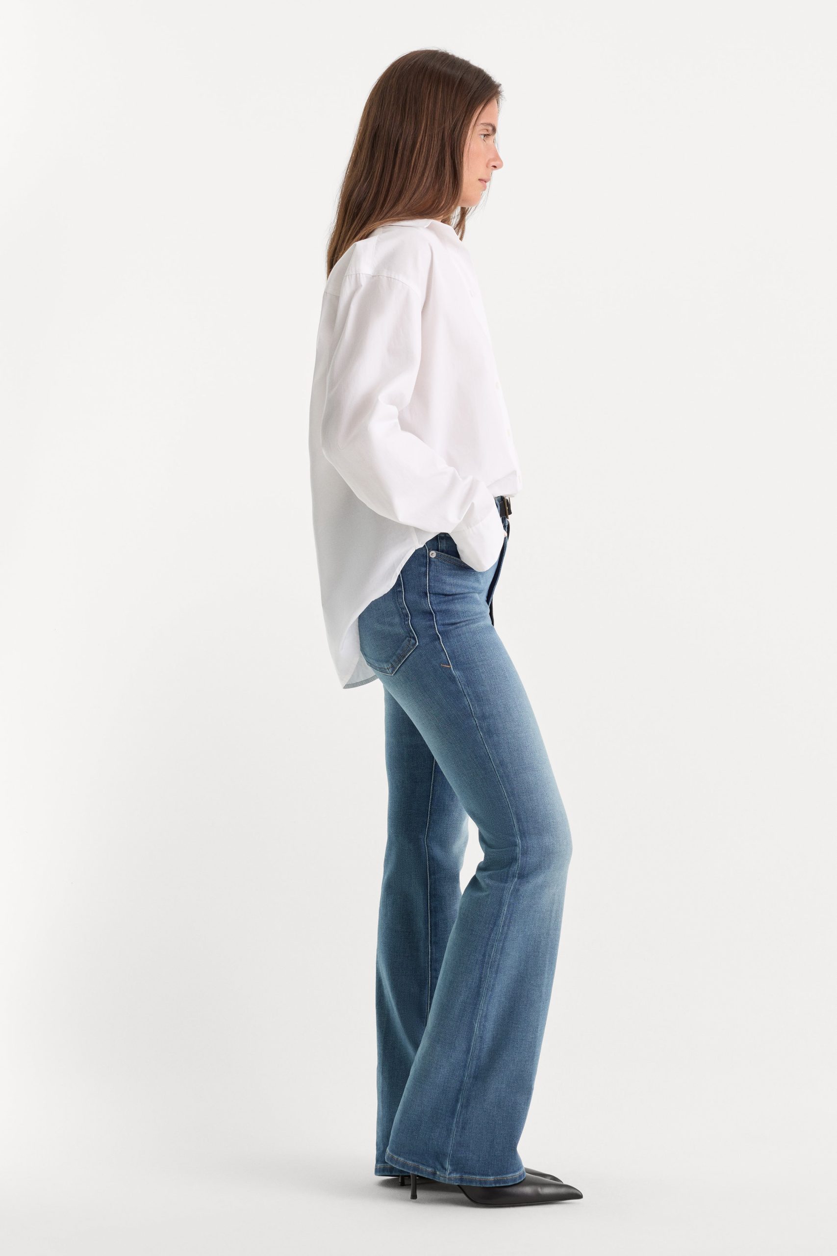 SOFT TECH GOOD CLASSIC BOOTCUT JEANS|INDIGO863 - Image 3