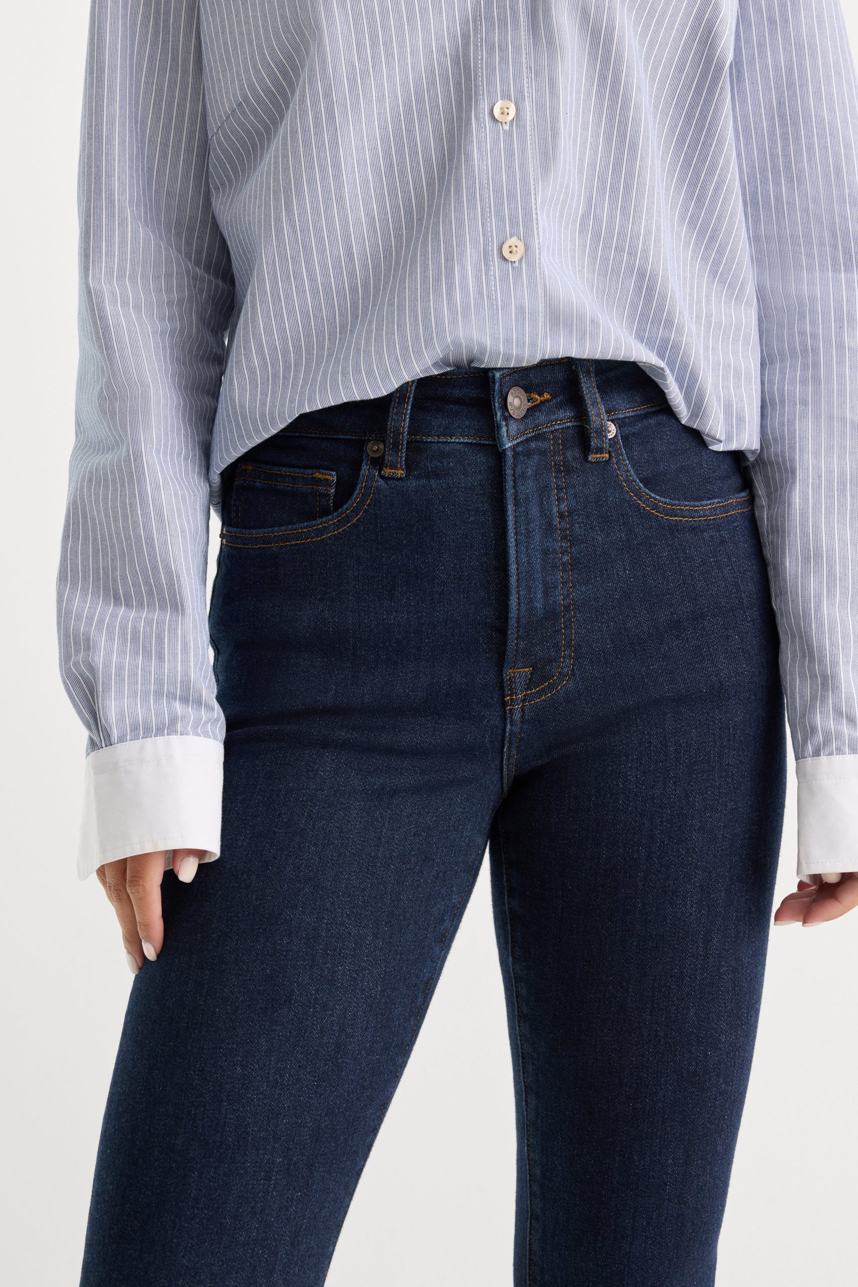 GOOD LEGS FLARE JEANS | INDIGO1153 - Image 3